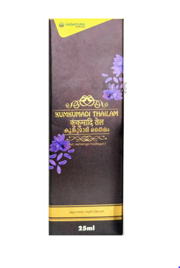 KUMKUMADI THAILAM 25ML[N] – HERBAL FACIAL AND SKIN CARE OIL