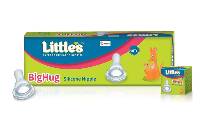 LITTLES BIGHUG SILICONE NIPPLE