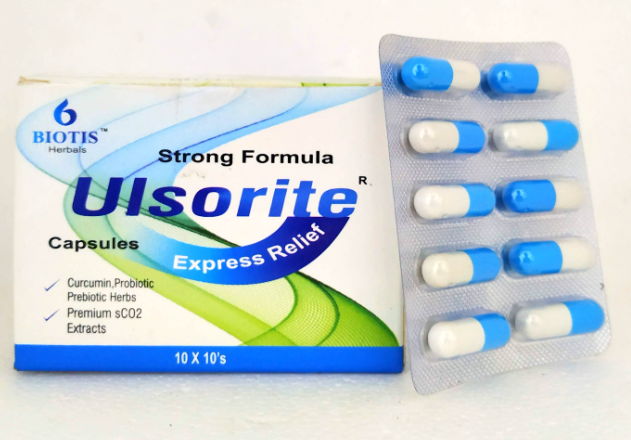 ULSORITE HERBAL GASTRIC CARE CAP 10’S