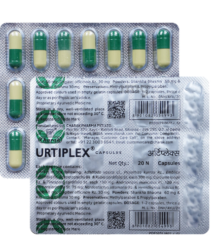 URTIPLEX CAP 20S – RELIEVE ALLERGIES AND PROMOTE SKIN COMFORT