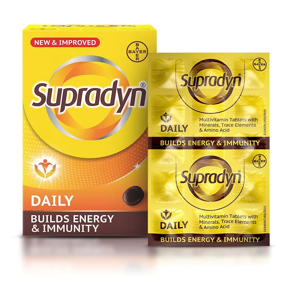SUPRADYN DAILY MULTIVITAMIN TABLETS 15S