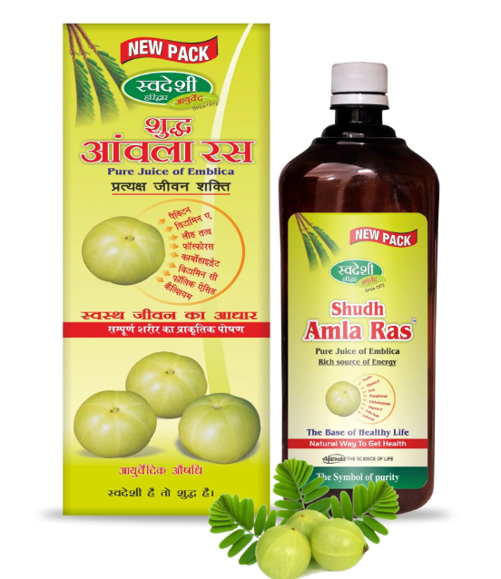 AMLA RAS 1LT SHUDH – PURE AND NATURAL AMLA JUICE FOR IMMUNITY AND DIGESTION