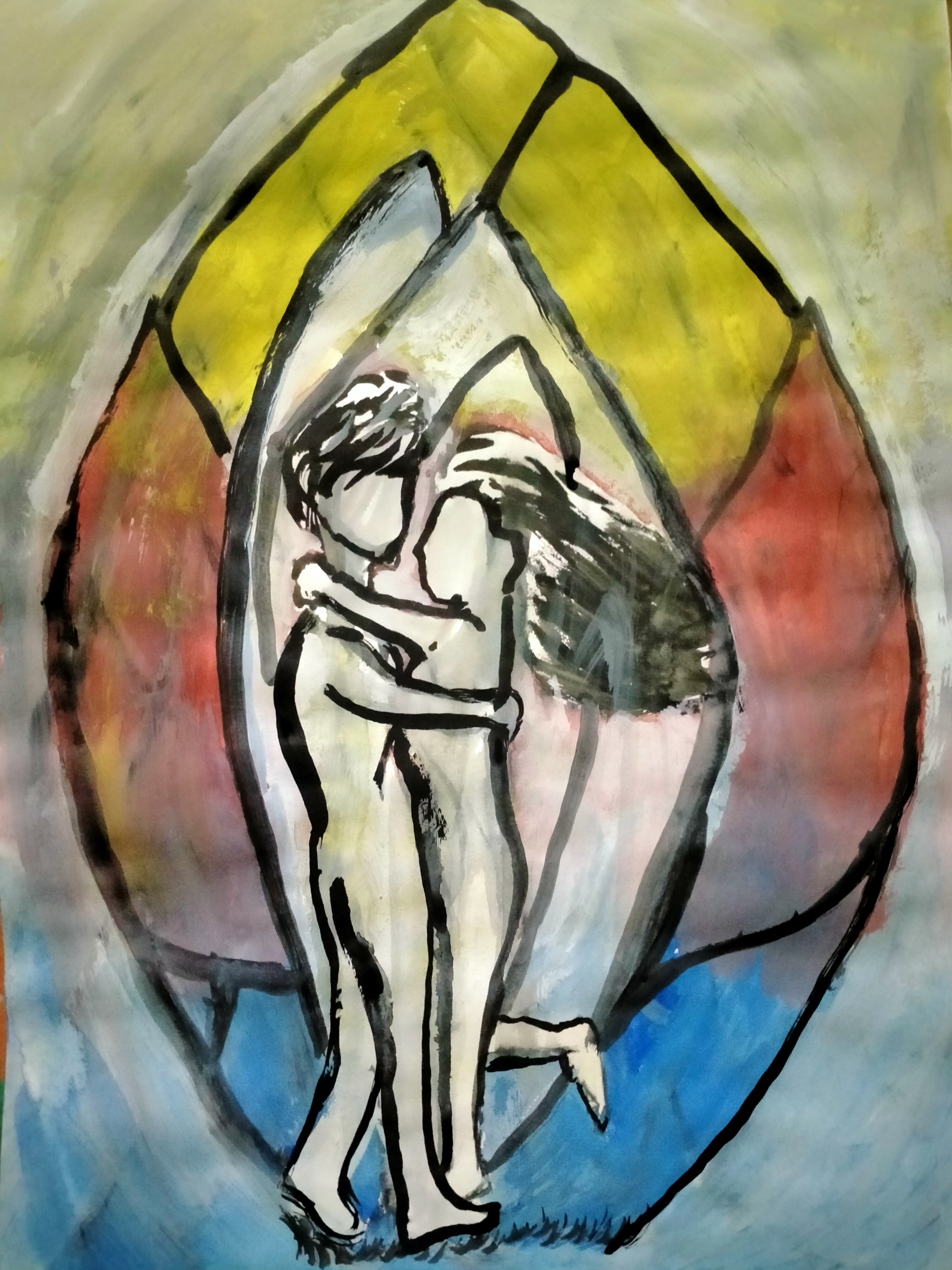 SOULMATES: FLOWERS INSIDE BURNING FLAME