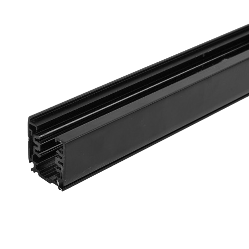 CARRIL TRIFASICO 3 Metros acabado negro.