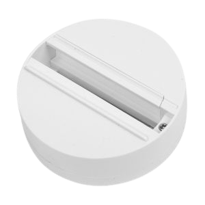   BASE SUPERFICIE PROYECTOR DE CARRIL ADAPT. TRIFÁSICO BLANCA