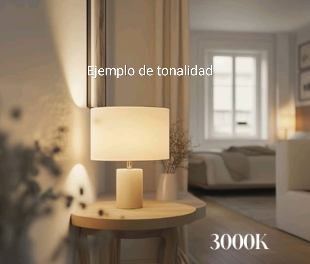 Aplique interior blanco 6w 5000k