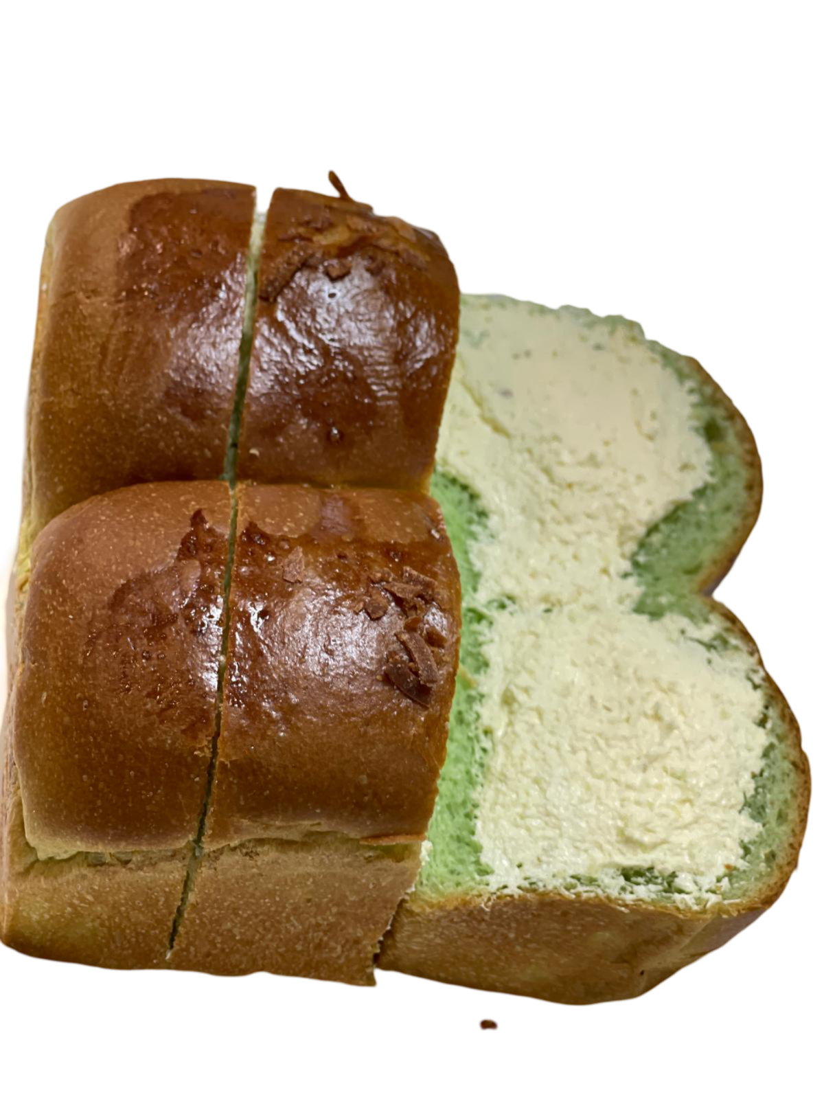 Pandan Milky Loaf Bread