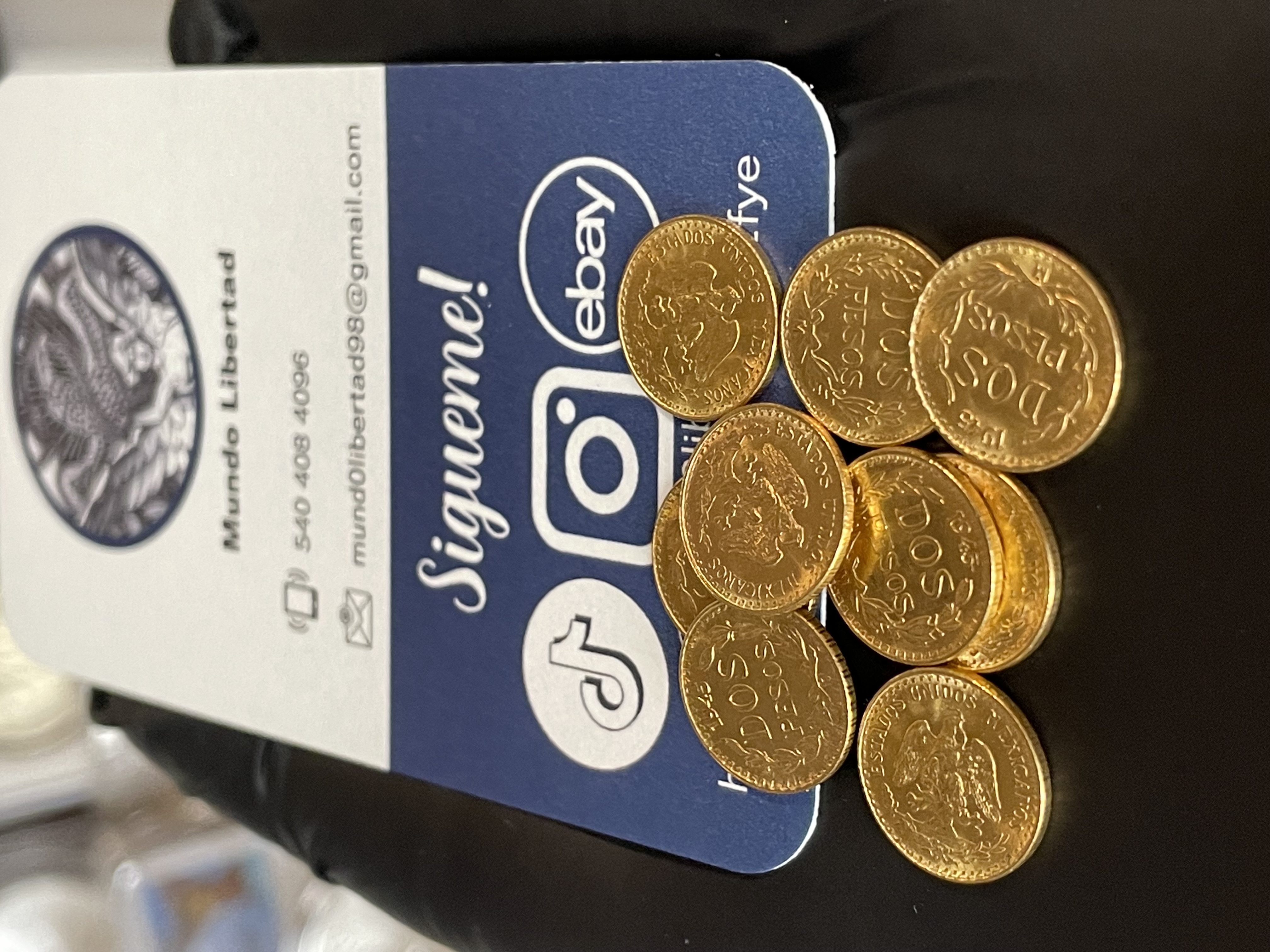 Dos pesos oro 1945