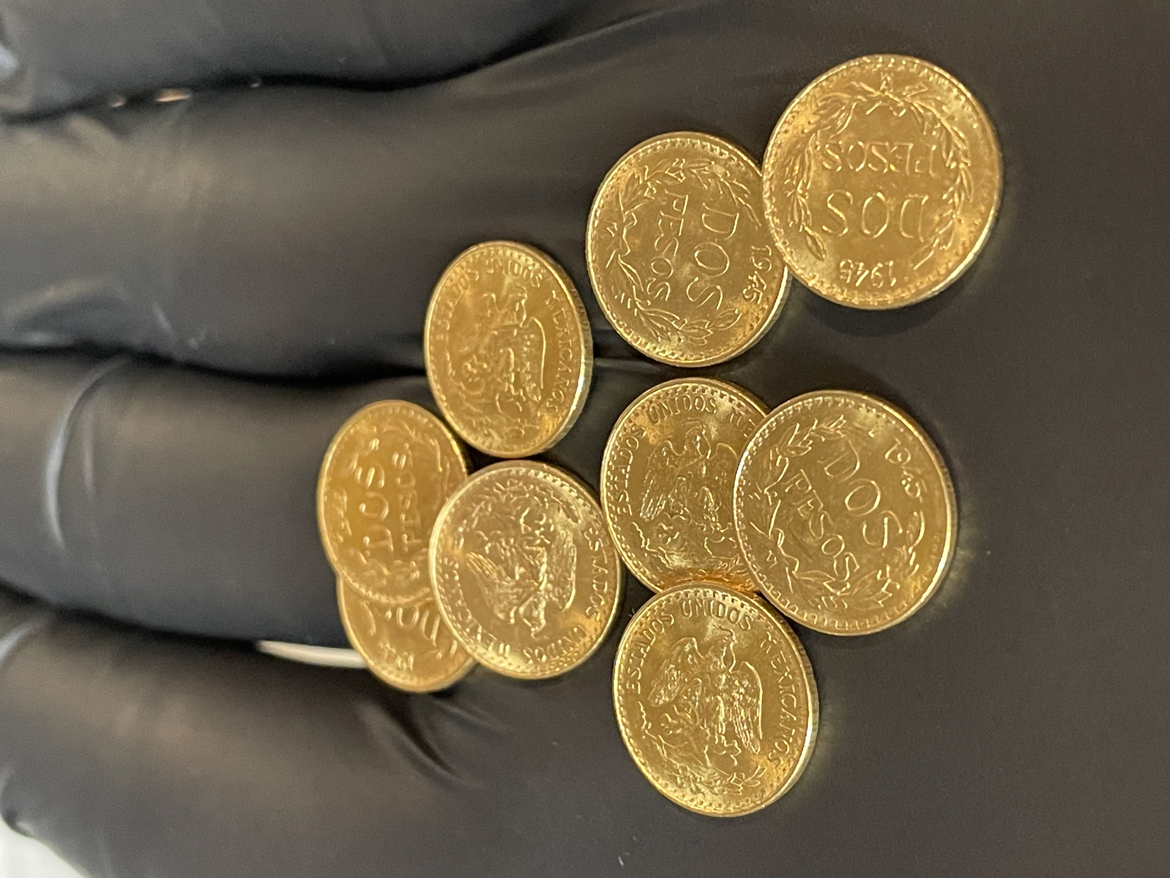 Dos pesos oro 1945