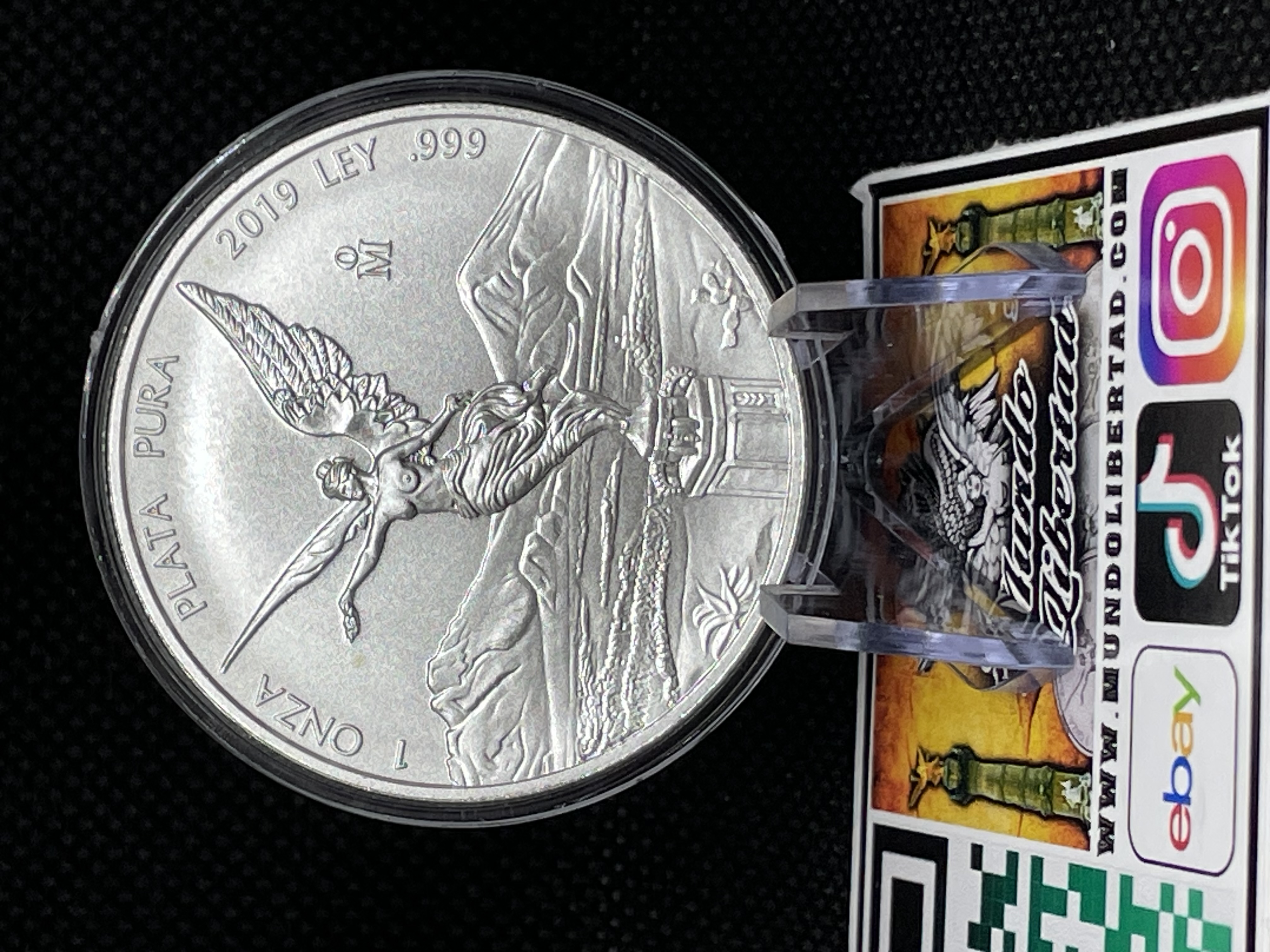 2019 Mexico 1 oz Plata Libertad BU