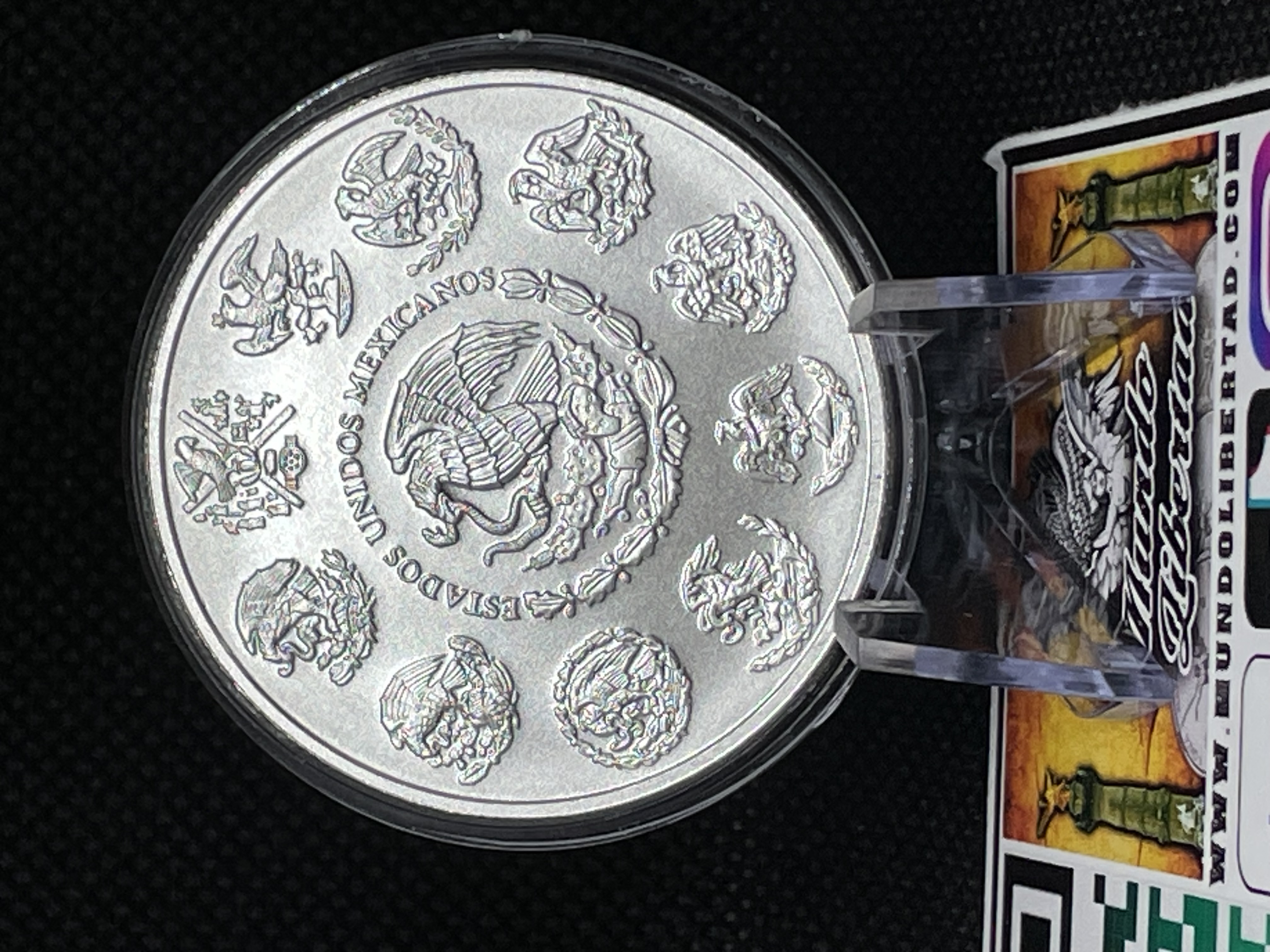 2019 Mexico 1 oz Plata  Libertad BU