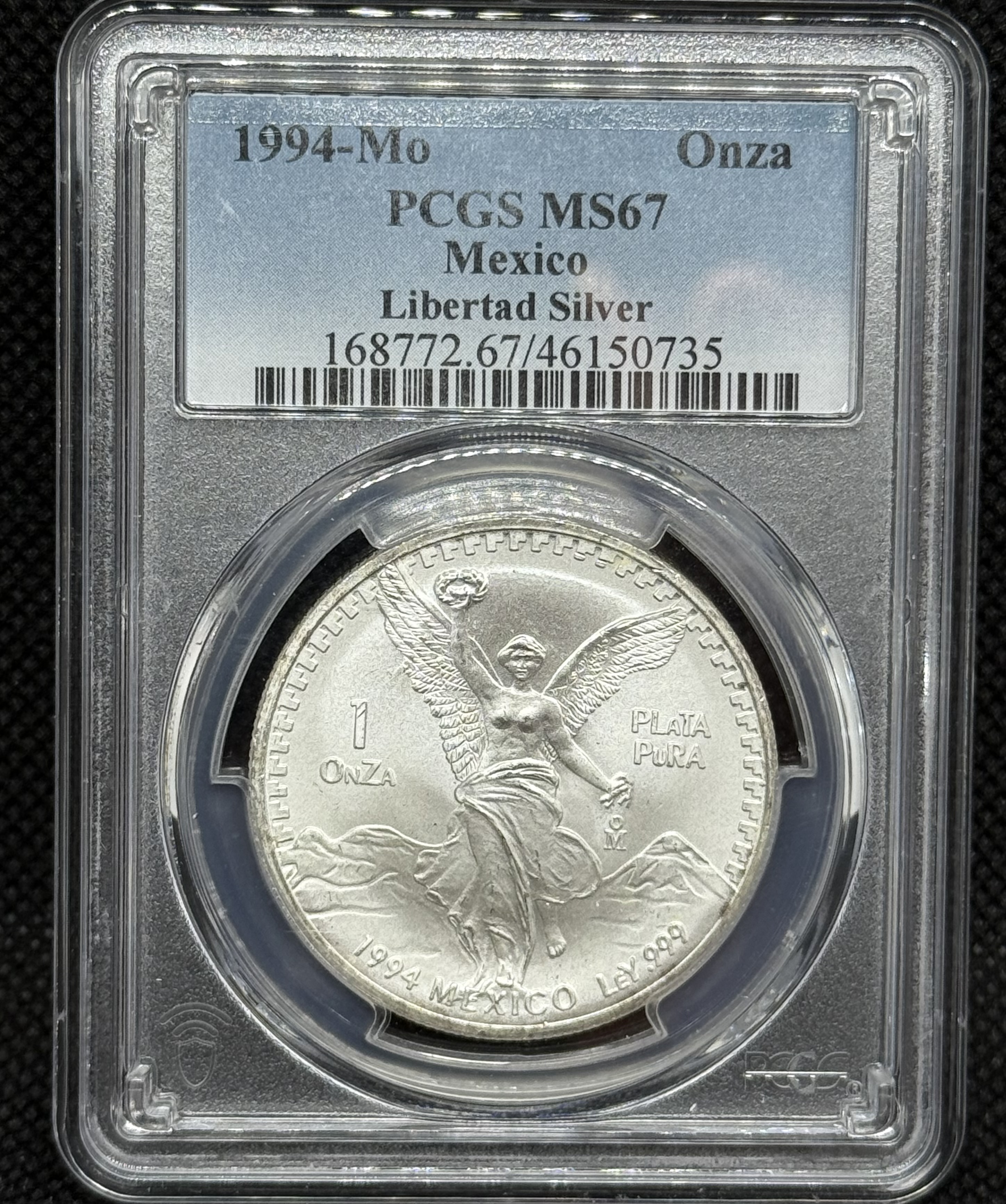 1994 oz Libertad PCGS MS67
