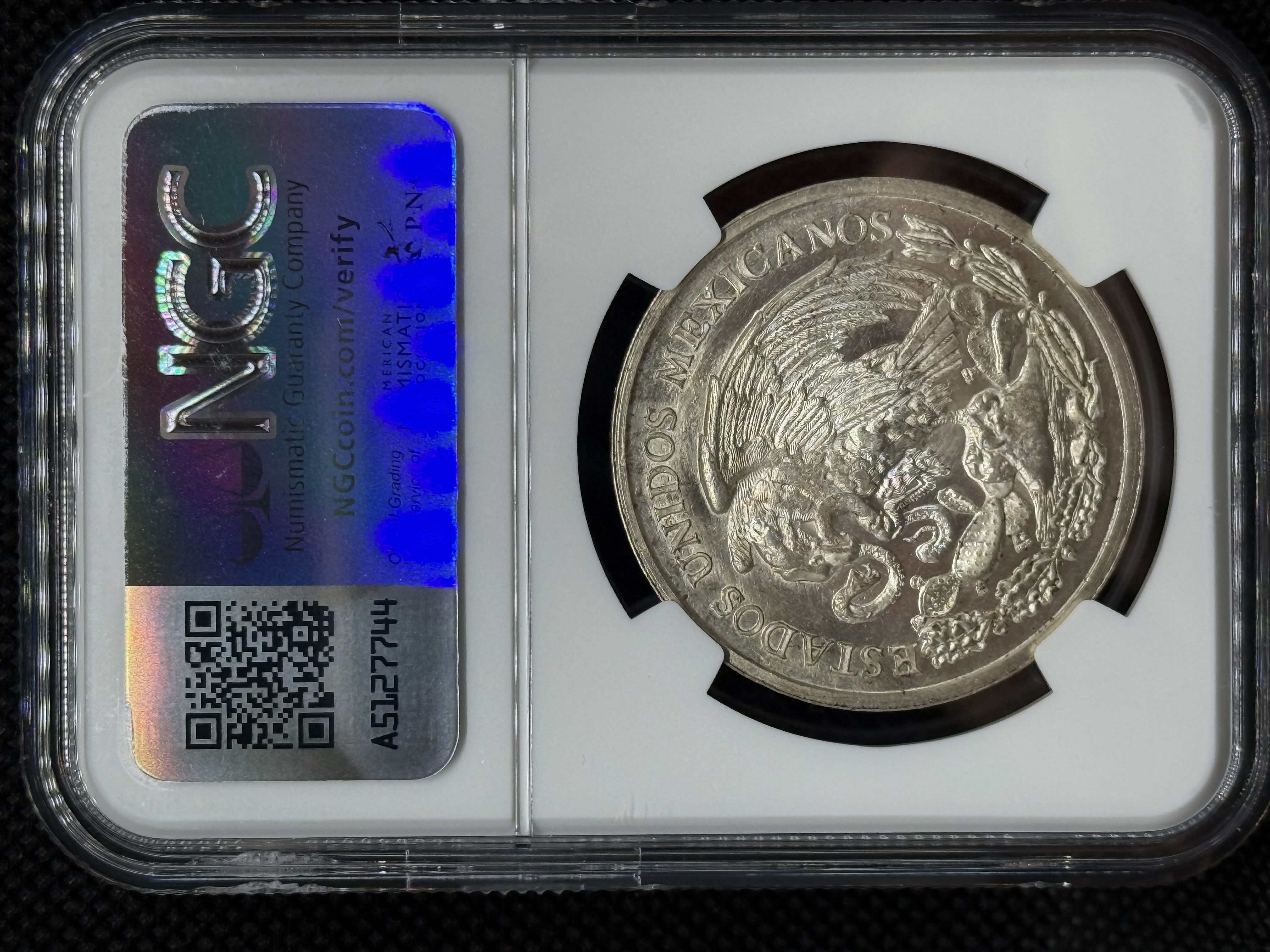 Medalla Conmemorativa – 1962 Mexico Batalla de Cinco de Mayo Puebla MS-64 NGC