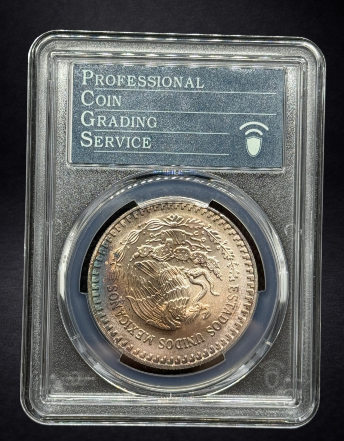 1992 Mexican Silver Libertad 1 oz PCGS MS67 – 40th Anniversary Label (Toned)