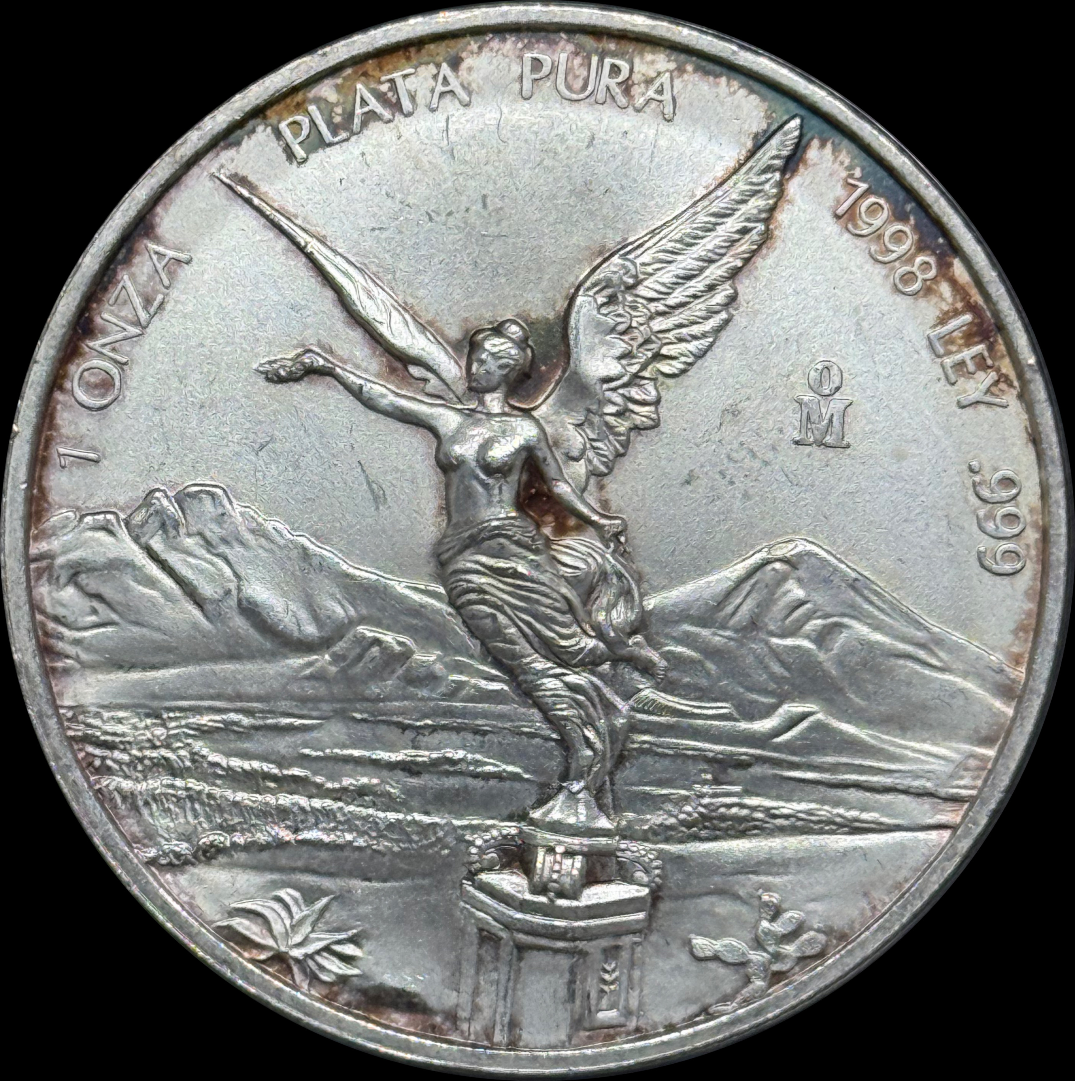 1998 Mexico 1 oz Silver Libertad – Scarce Date for  Album Only