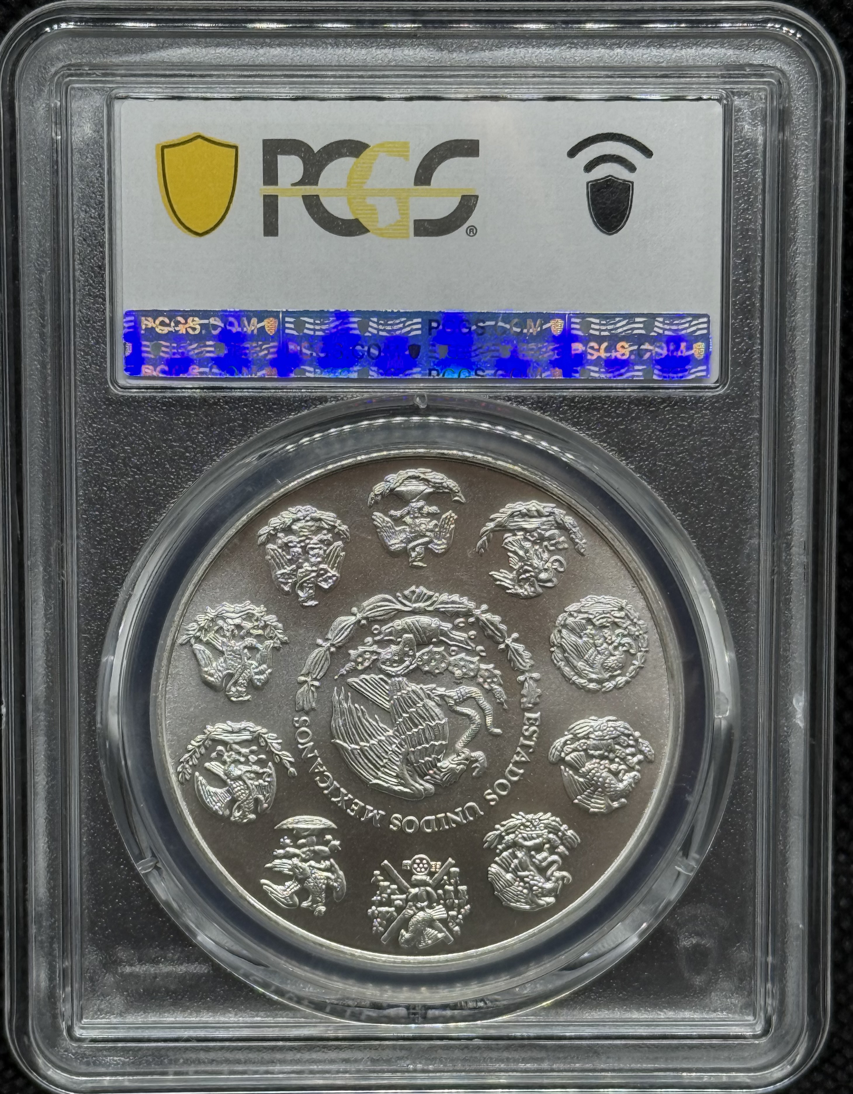 2007Mexico Oz  Libertad MS-68 PCGS