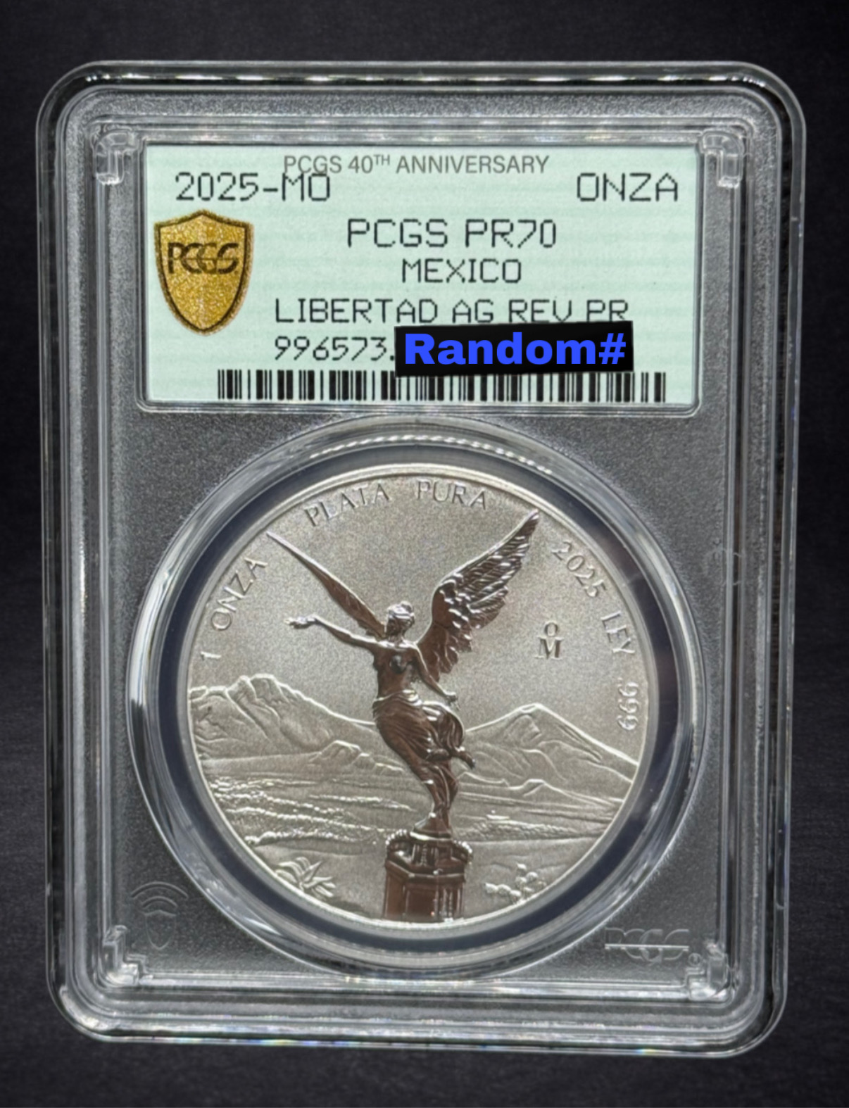     2025 Mexico Libertad 1 oz RP70 PCGS – 40th Anniversary