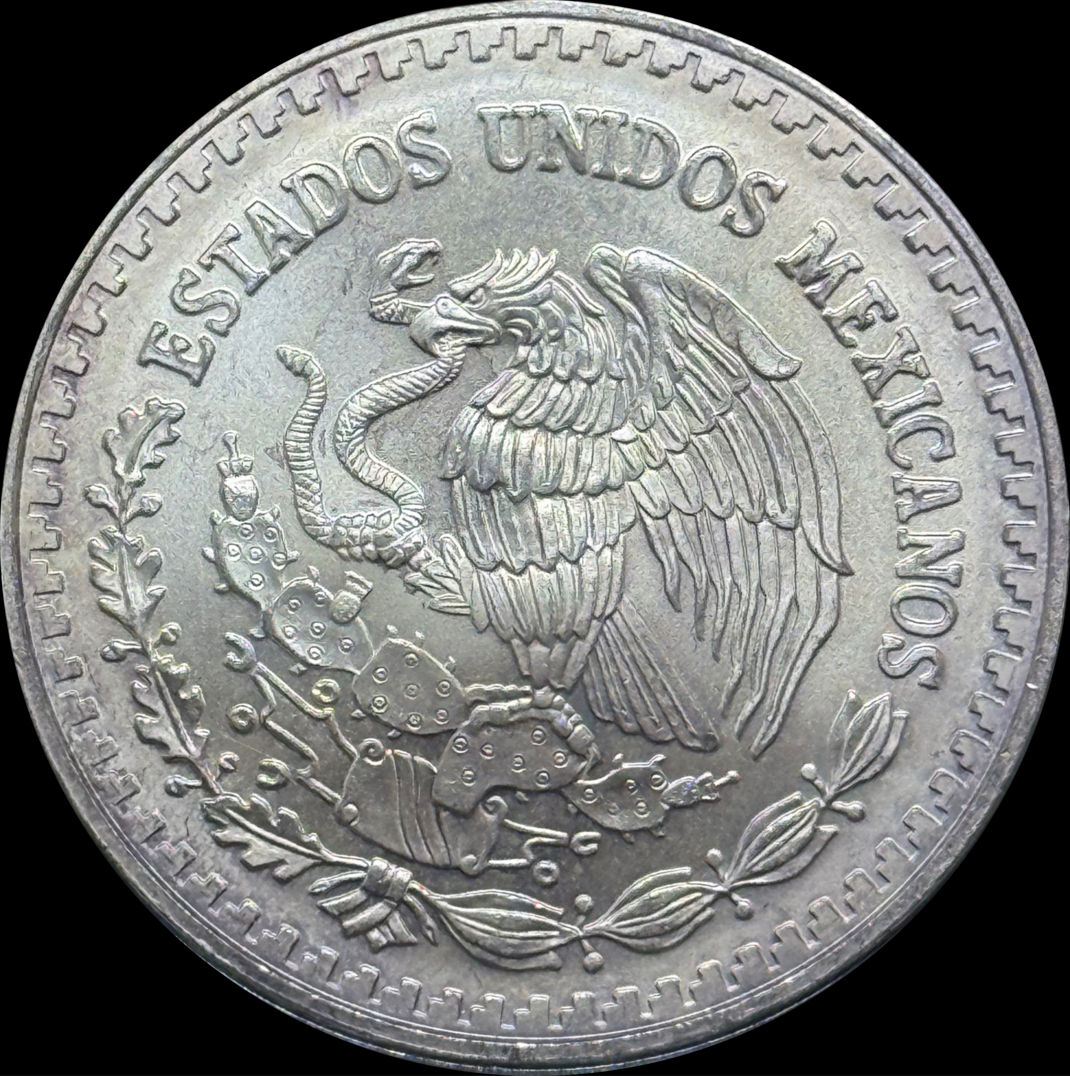 1998 Mexico 1 oz Silver Libertad  – Scarce Date in Capsule