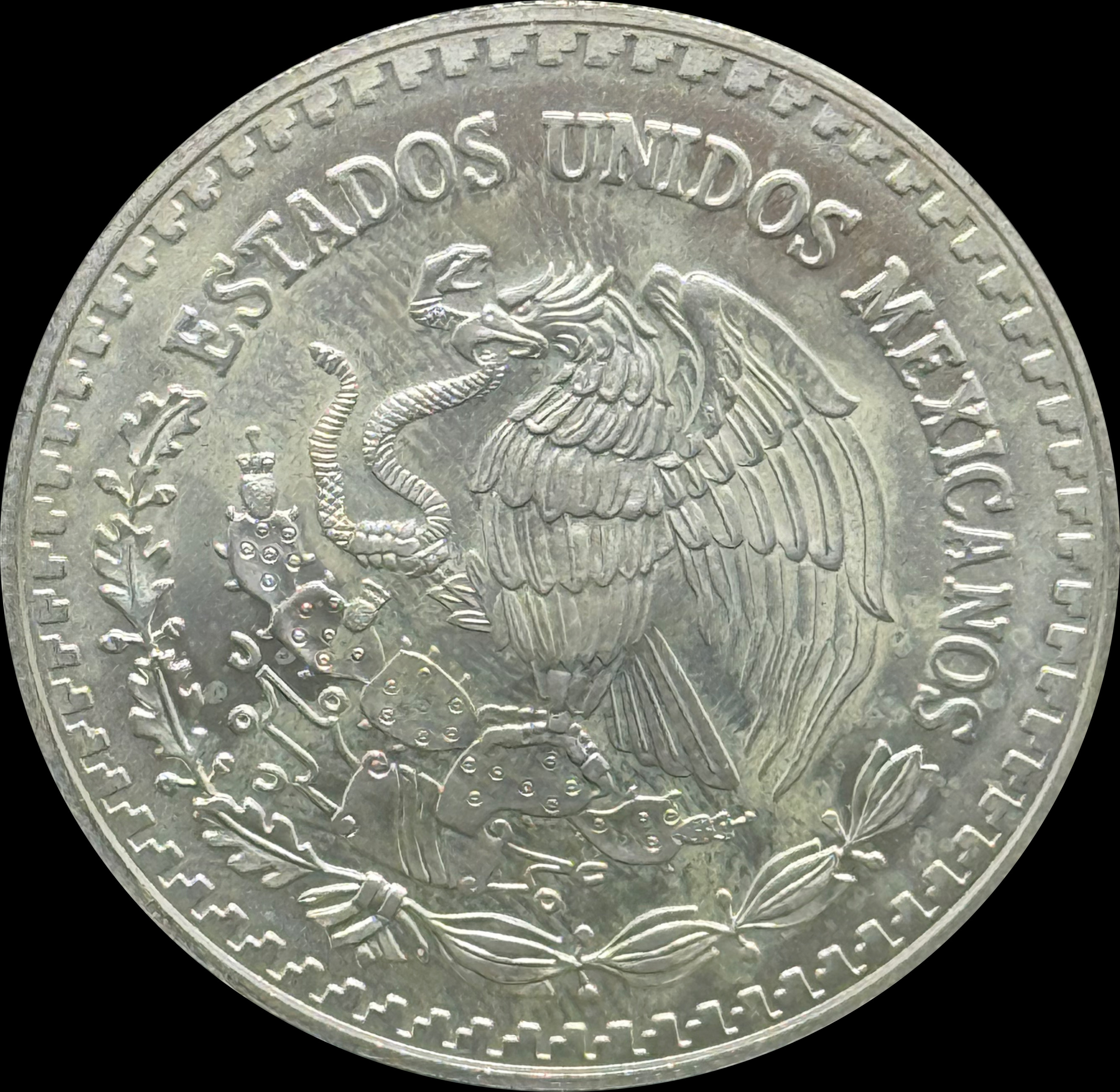 1999 Mexico 1 oz Plata Libertad (SPOTS)