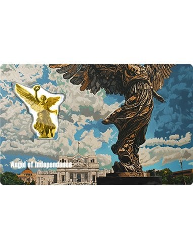 Ángel de la Independencia (Niue, 1/1000 oz)