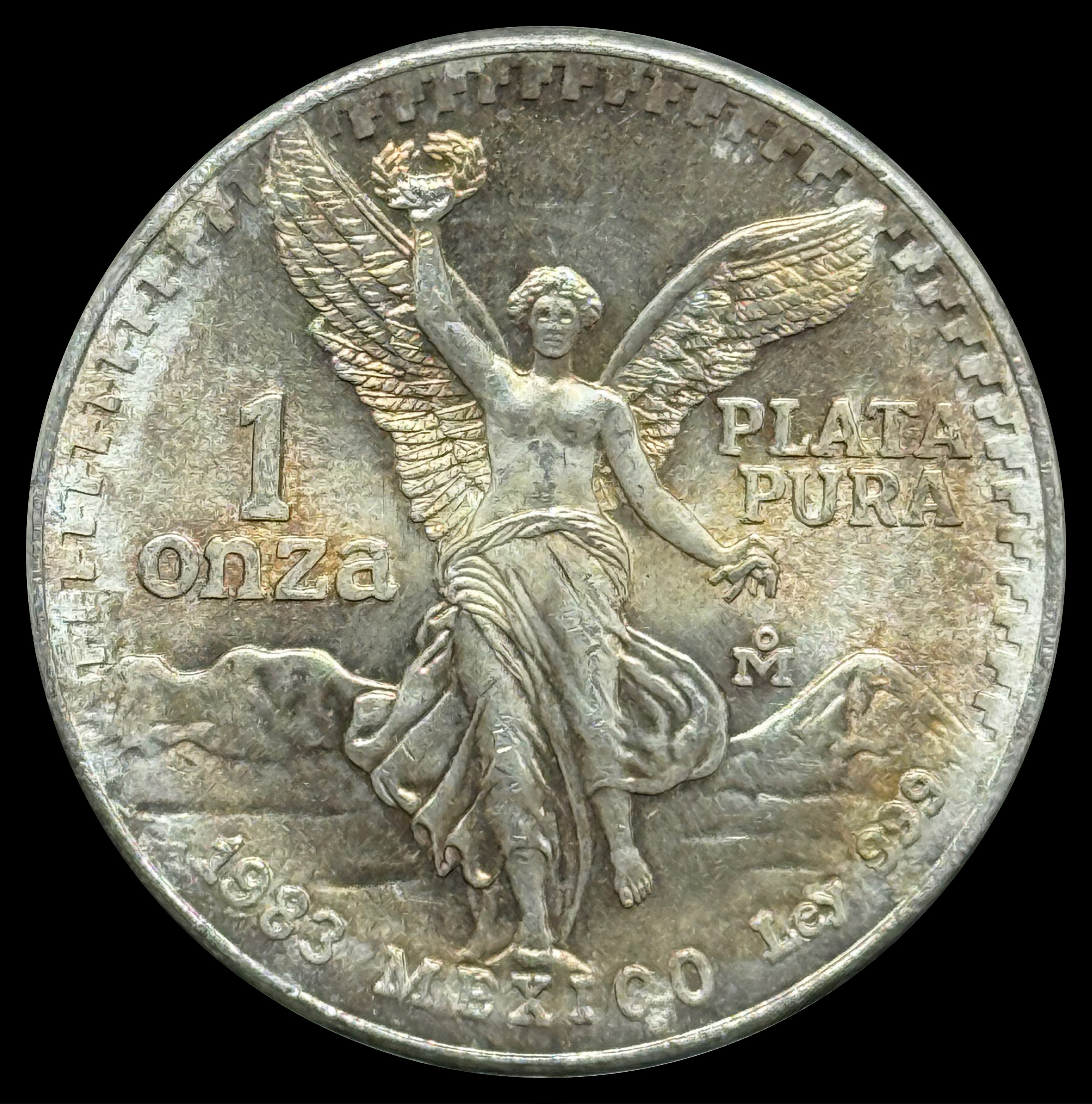 1983 Mexico Oz Libertad Toned