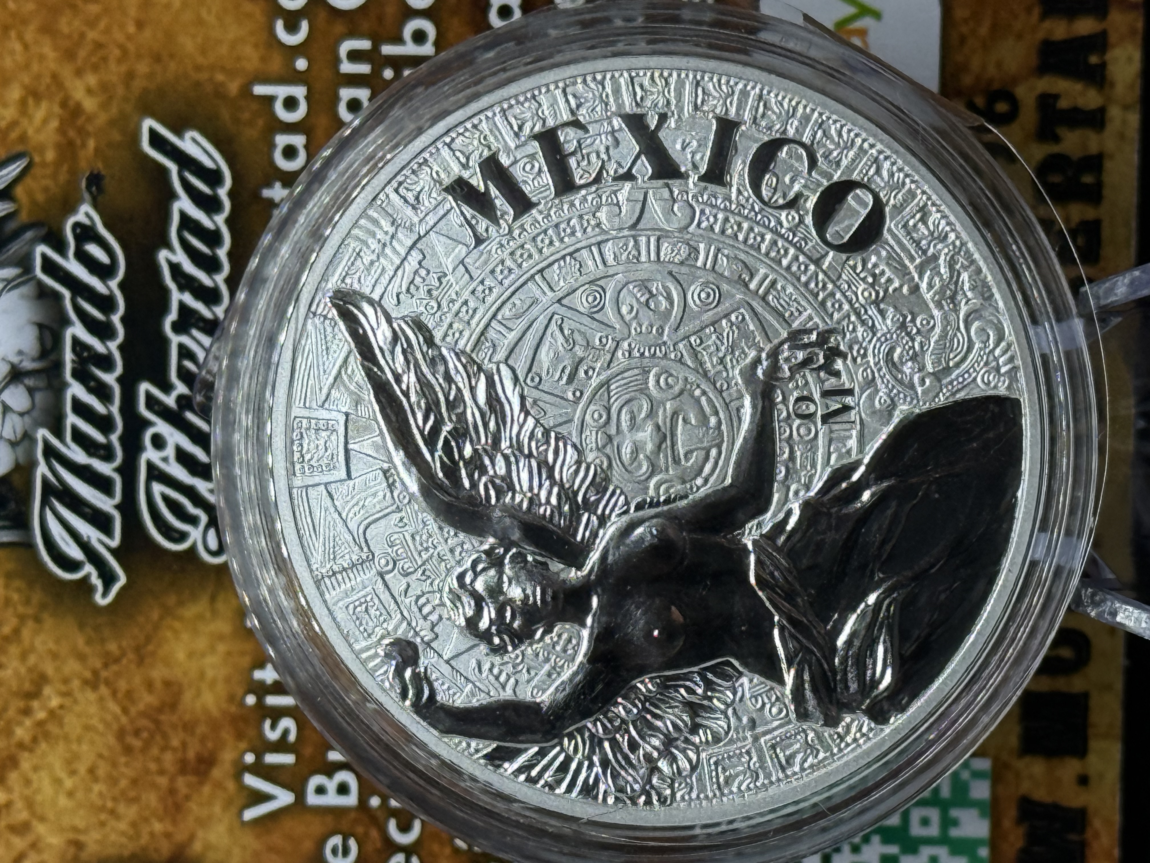 Elementos Mexicanos 1 Onza Plata .999 – 2016