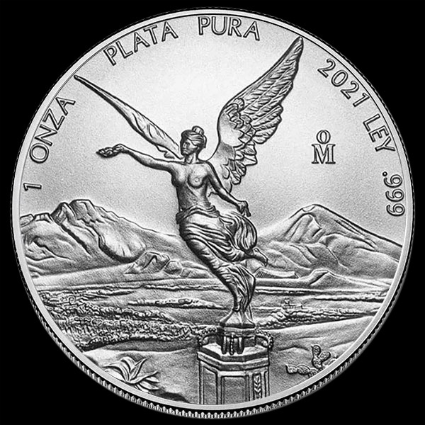 2021 Mexico 1 oz Silver Libertad BU - Mundo Libertad