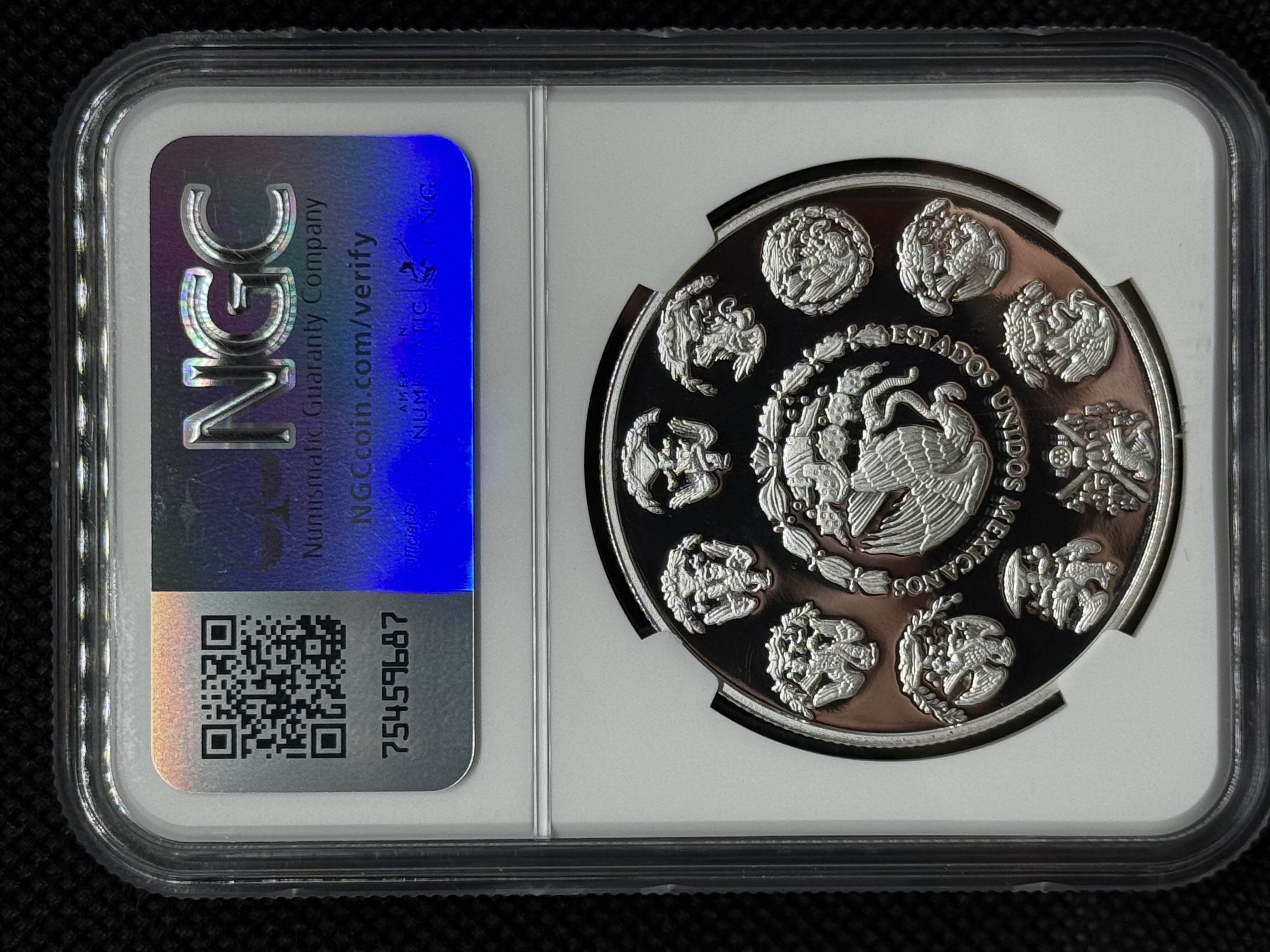 2024  Onza Libertad Proof 1 oz NGC PF70 Mexico Label