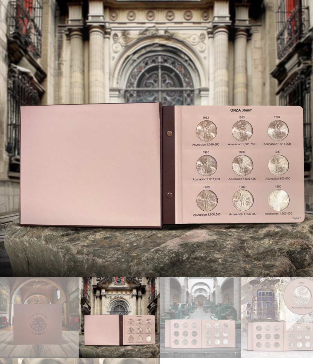 Álbum Oficial para Onzas Libertad 1982–2030  | Edición Premium