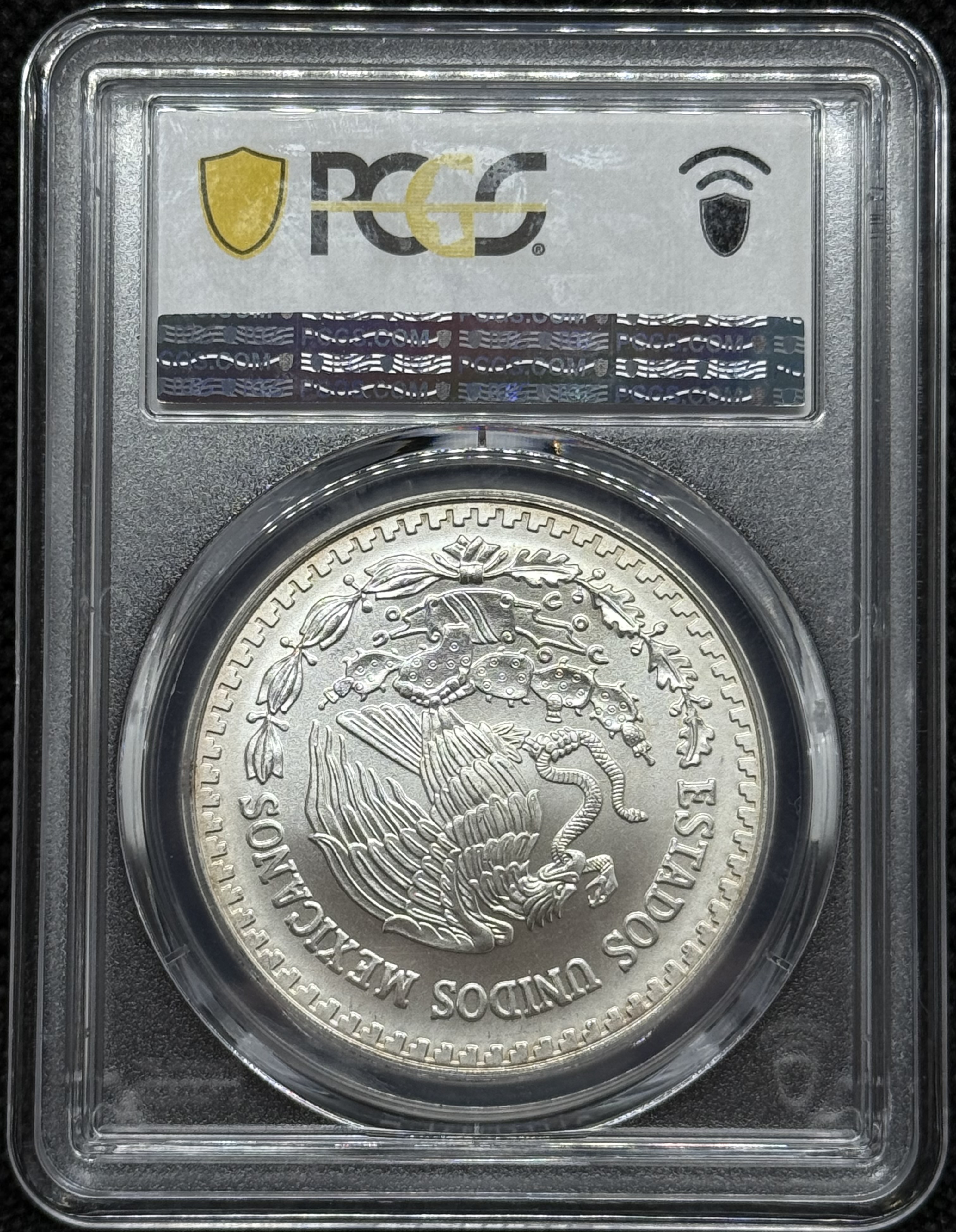 1998 oz Libertad Mexico  PCGS-MS68 TONED