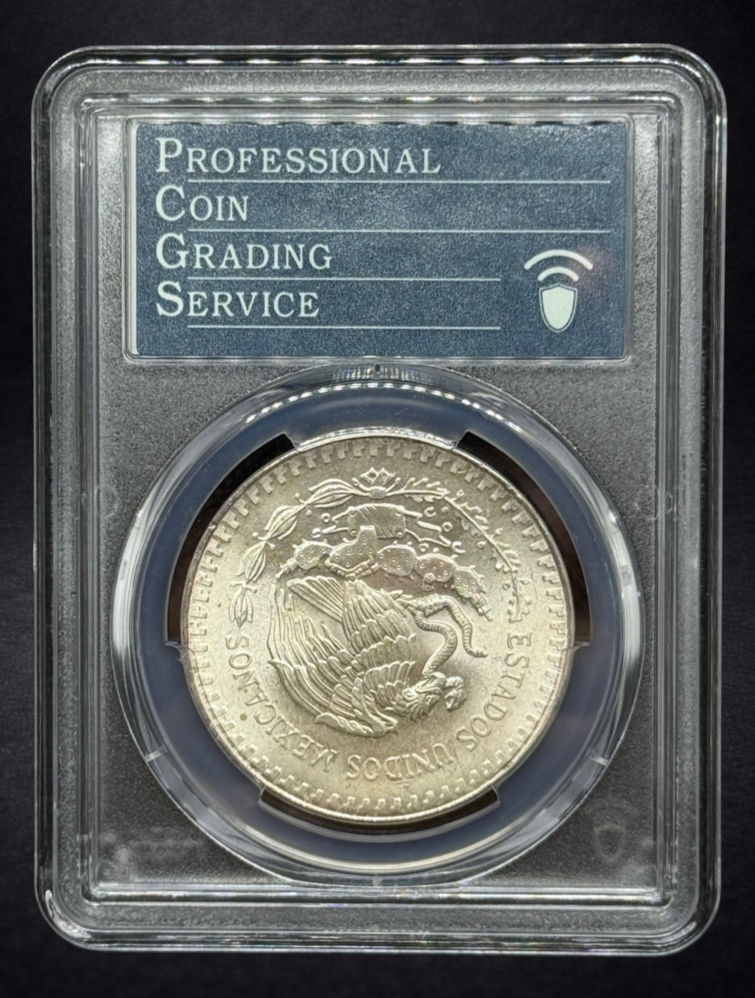 1988 Mexican Silver Libertad 1 oz PCGS MS67 – 40th Anniversary Label