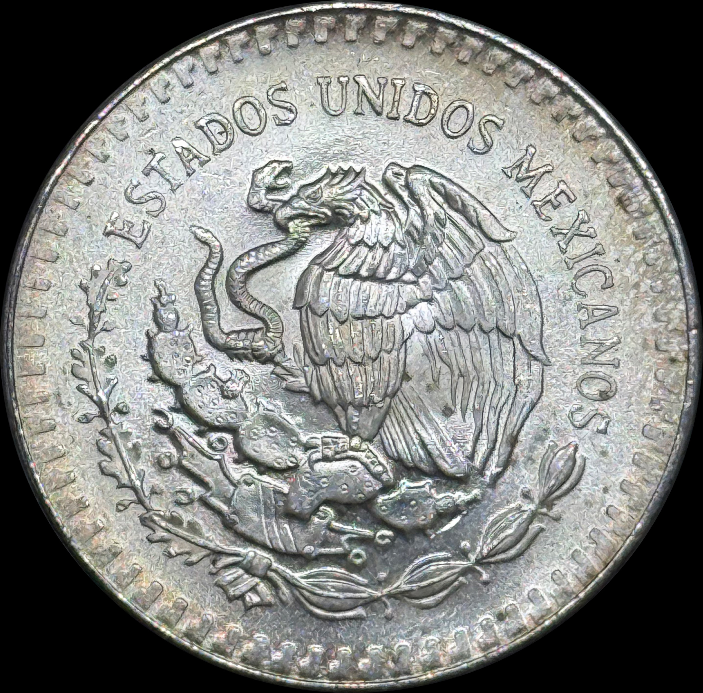 1988 Mexico 1 oz Silver Libertad BU- Mundo Libertad