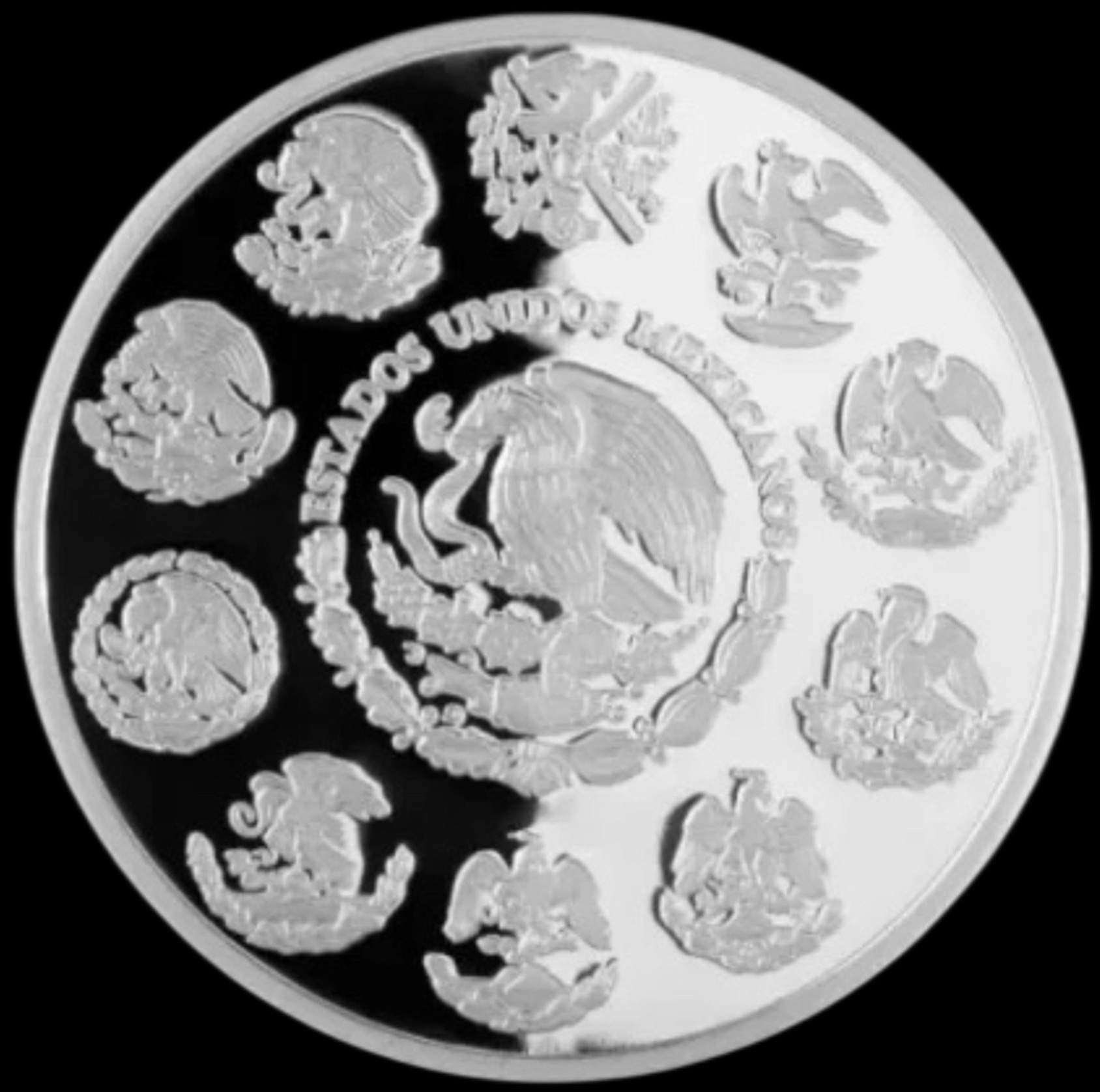 2025 Mexico 2 oz Silver Proof Medal – Banco de México 100th