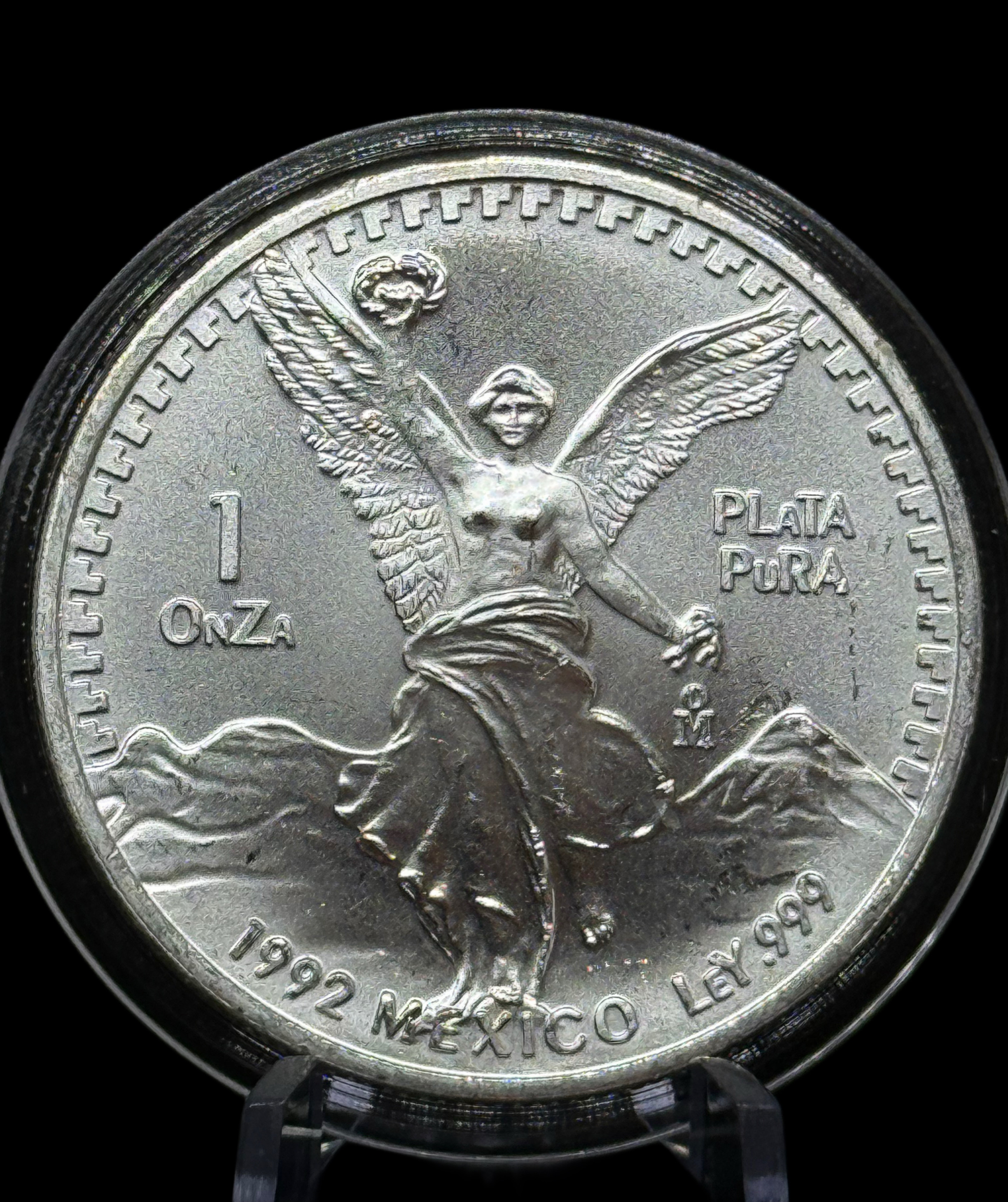 1992 Mexico 1 oz Silver Libertad BU