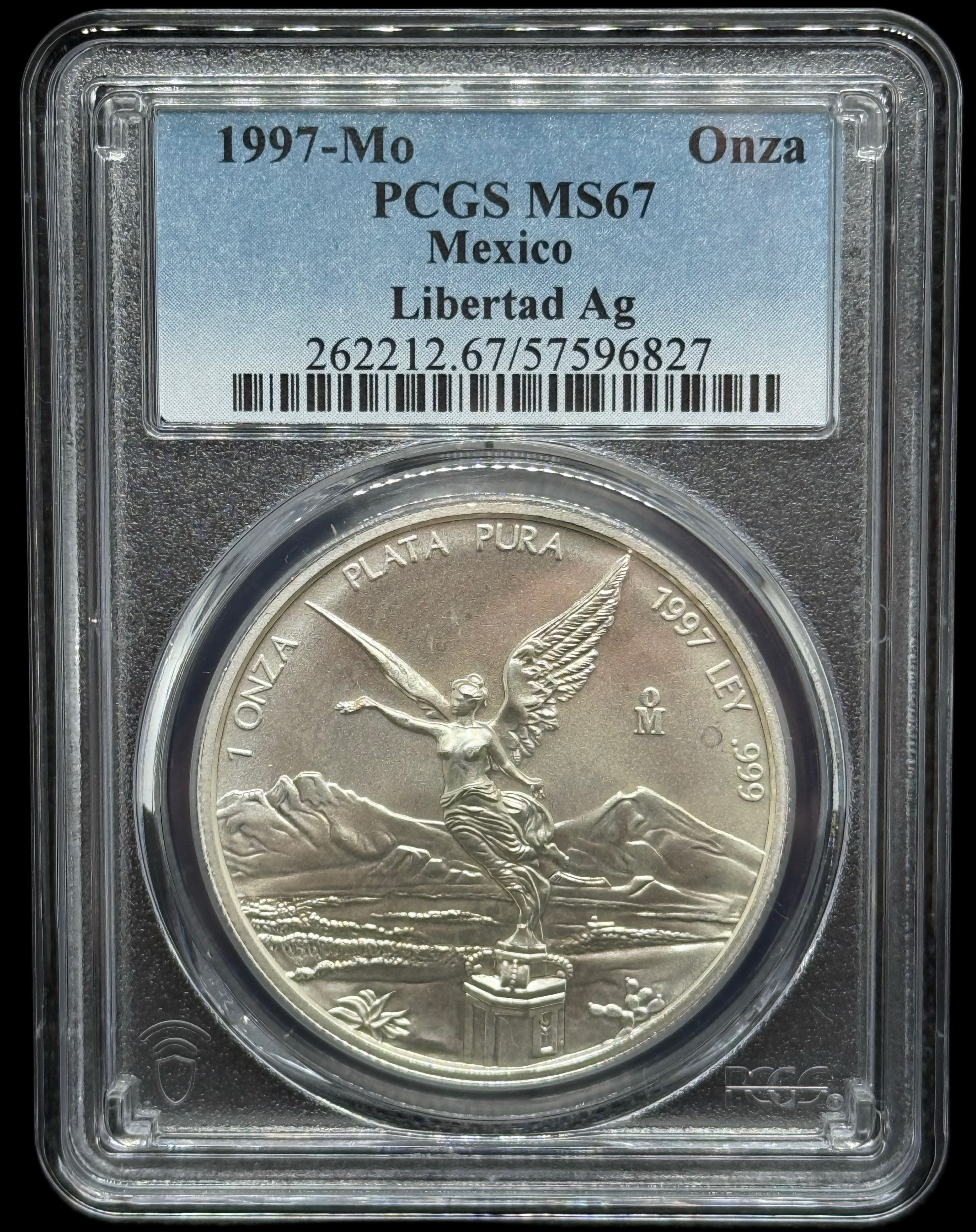 1997 1 oz Mexican Silver Libertad – BU | Limited Mintage