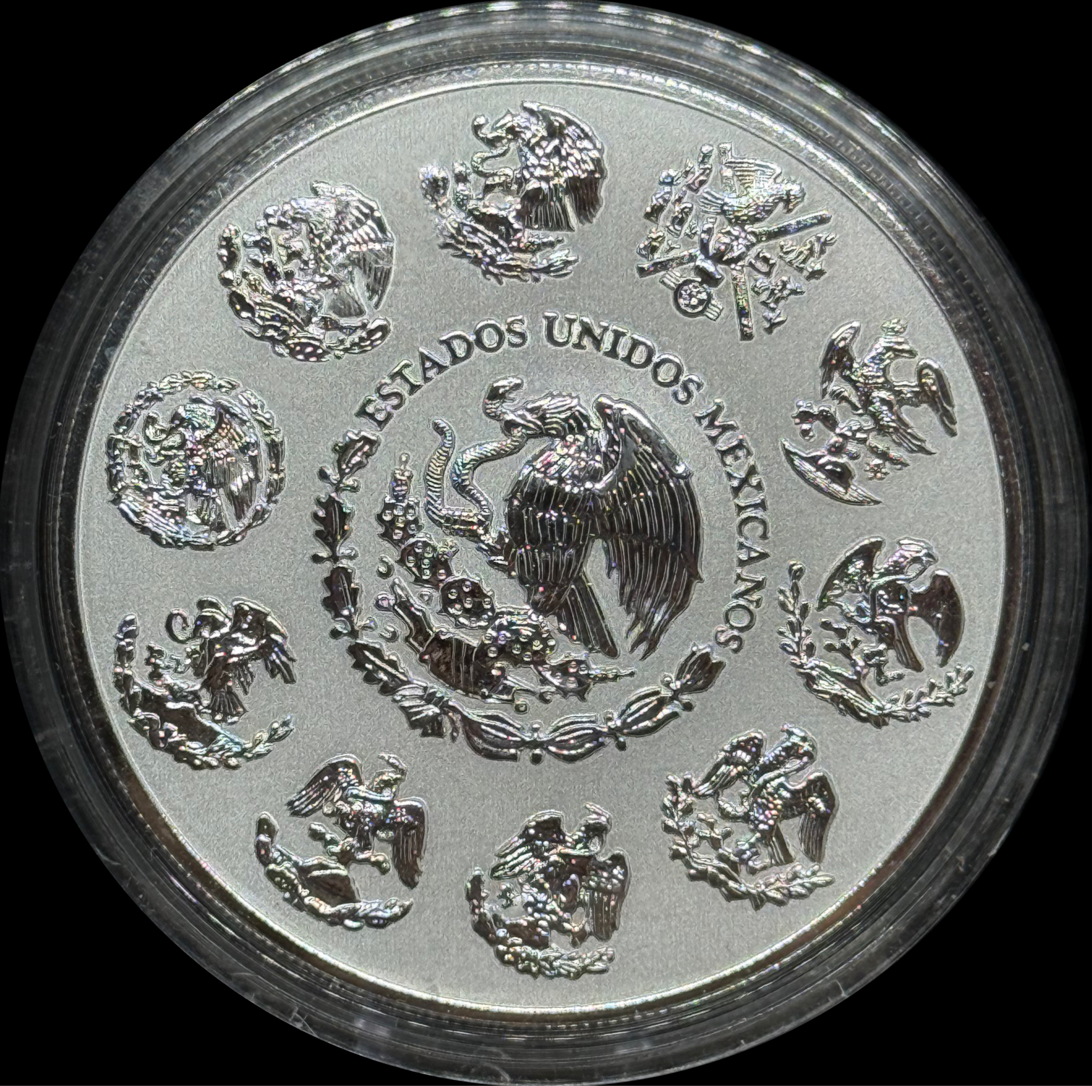 2018 Mexico 2 oz Silver Libertad Reverse Proof Coin in Capsule | Low Mintage