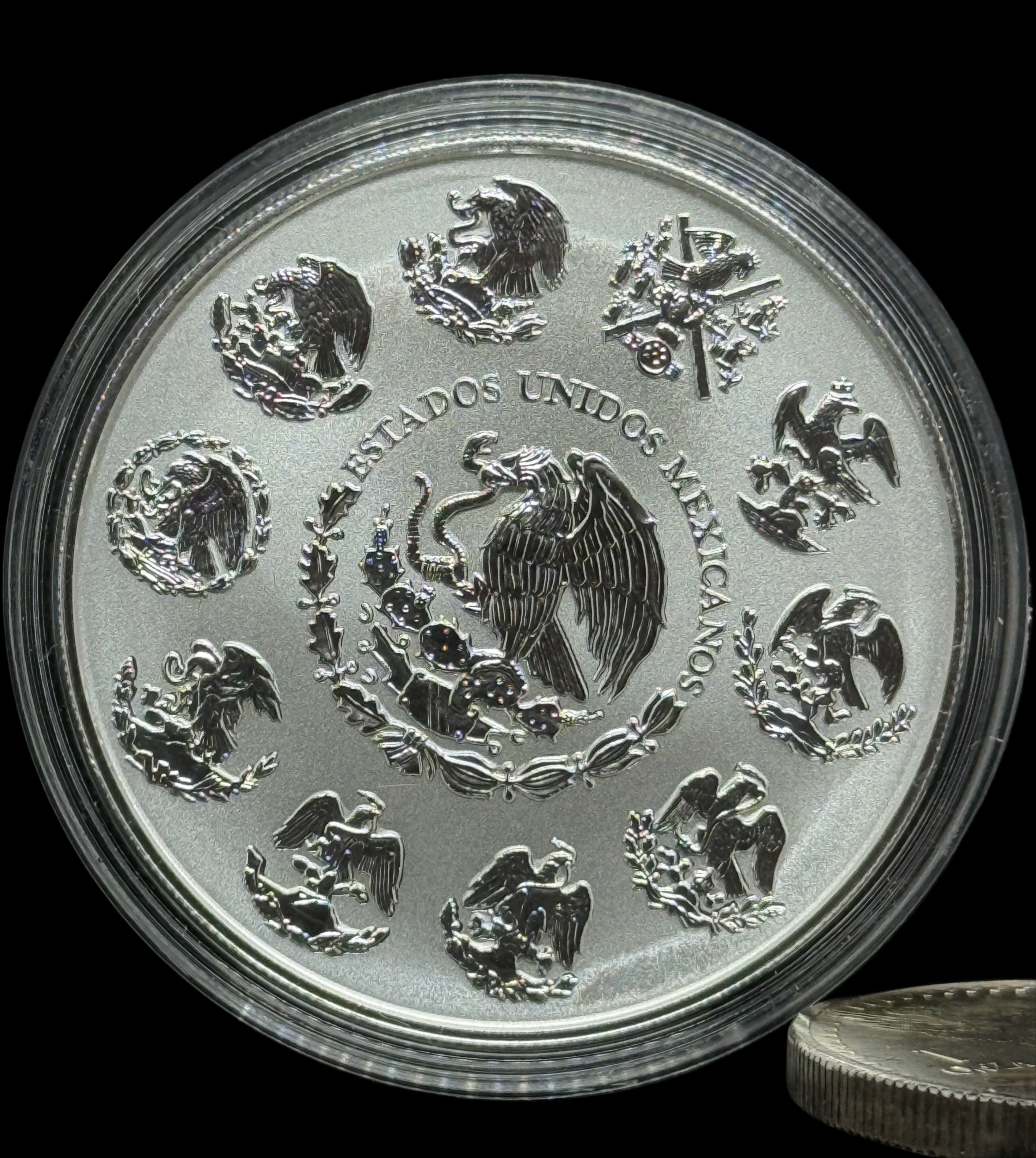 2023  Mexico 2 Oz Libertad Reverse Proof.