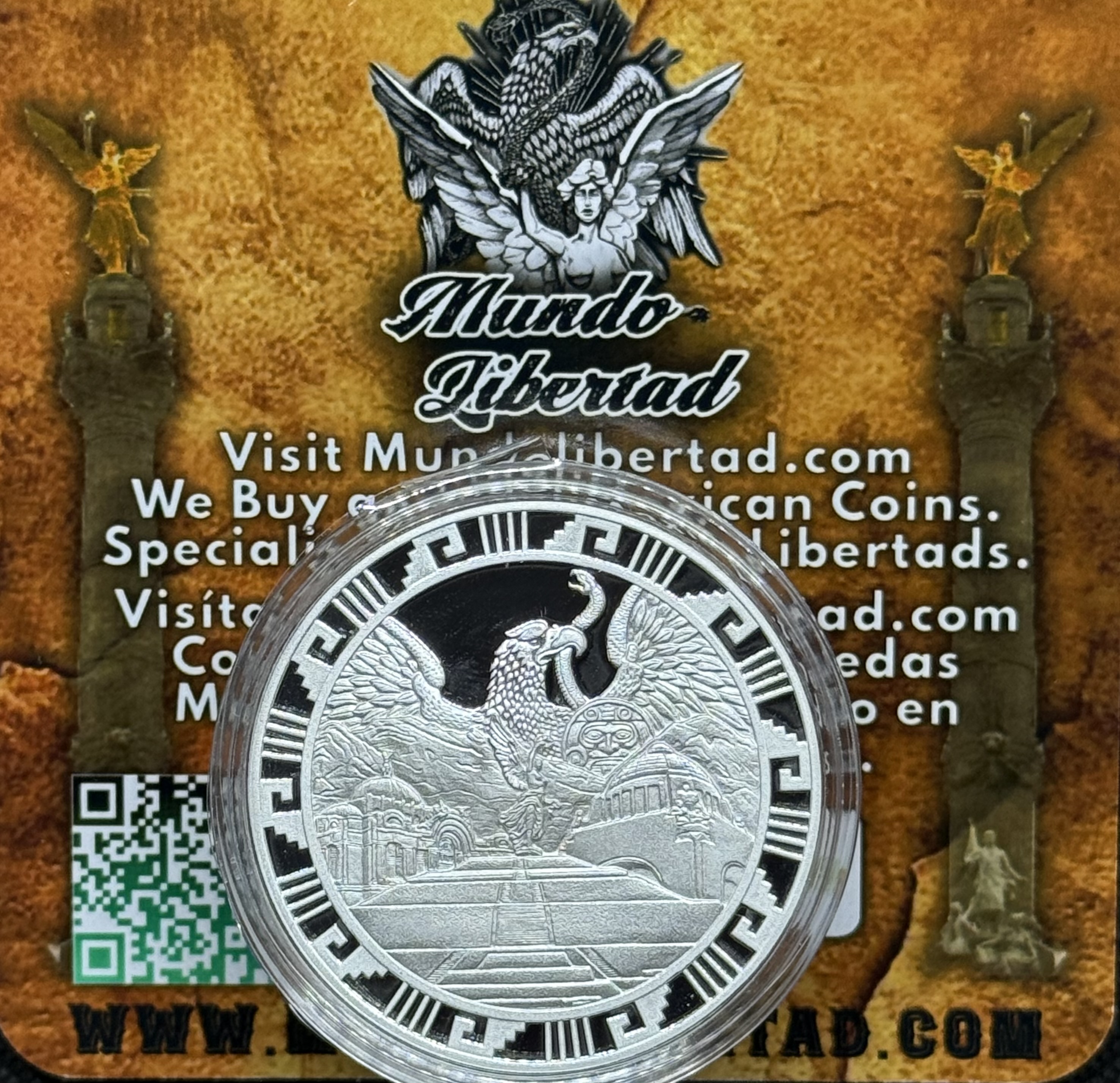 Elementos Mexicanos 1 Onza Plata .999 – 2016
