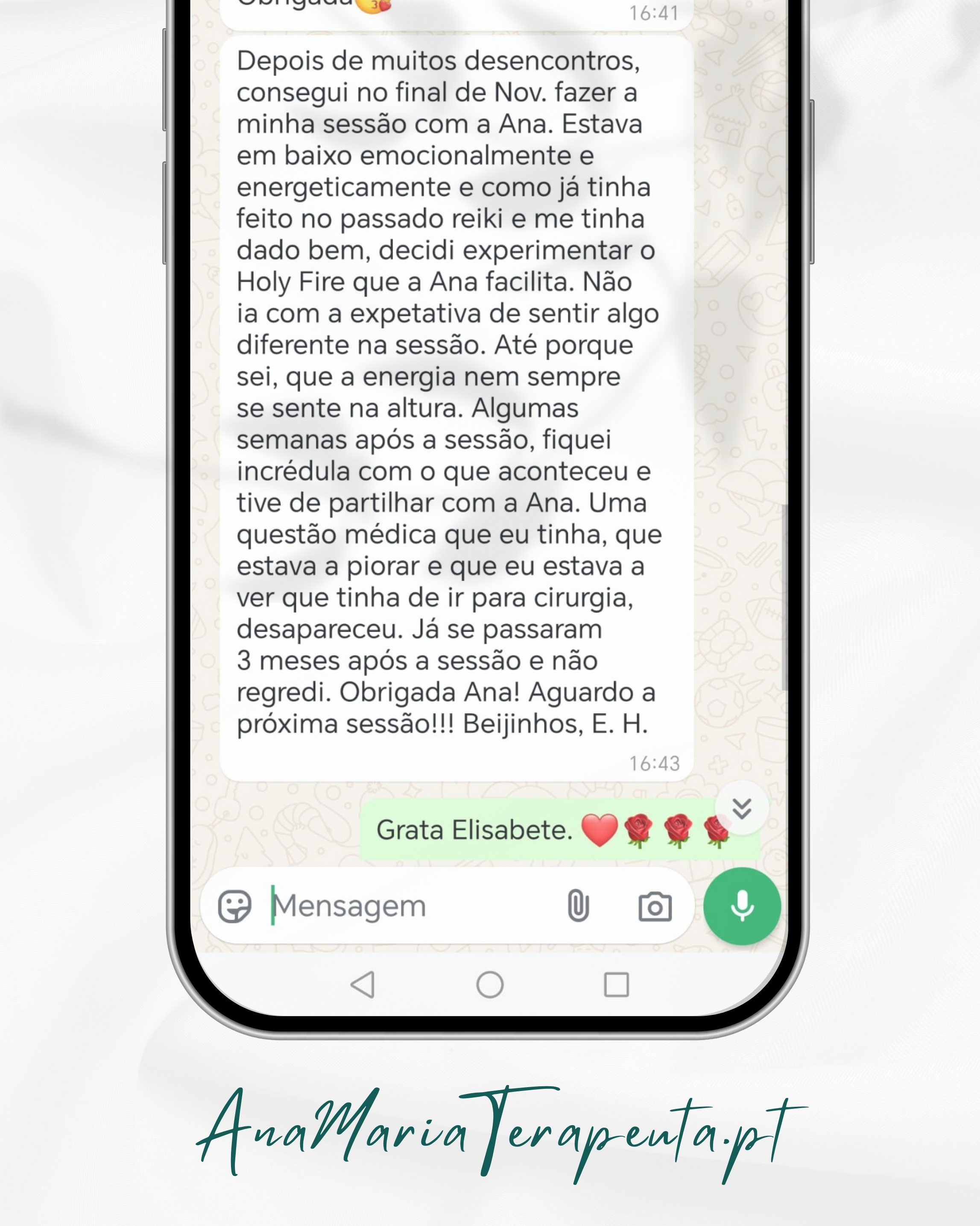 Terapia Sagrada com Reiki 