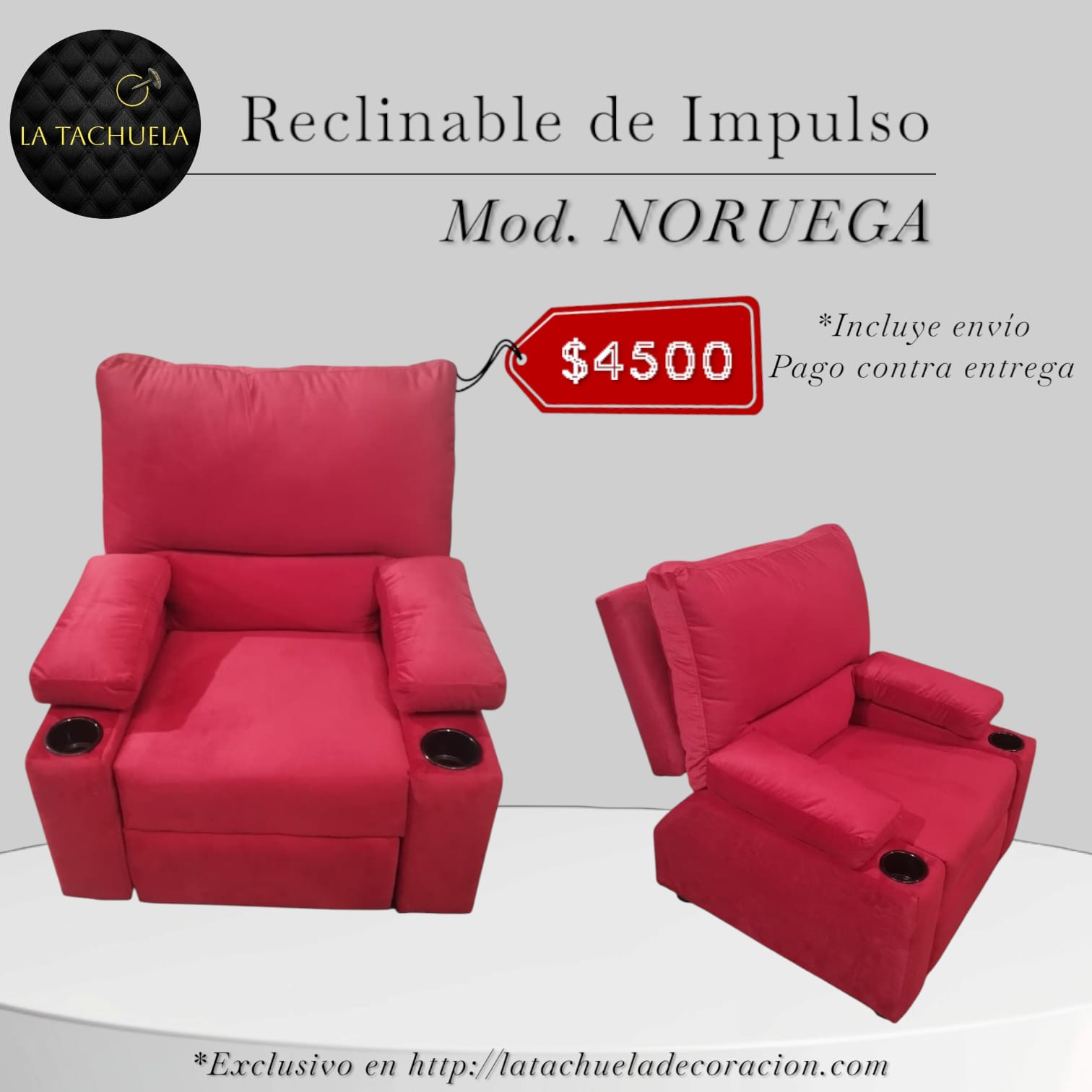 Reclinable de Impulso Modelo Noruega