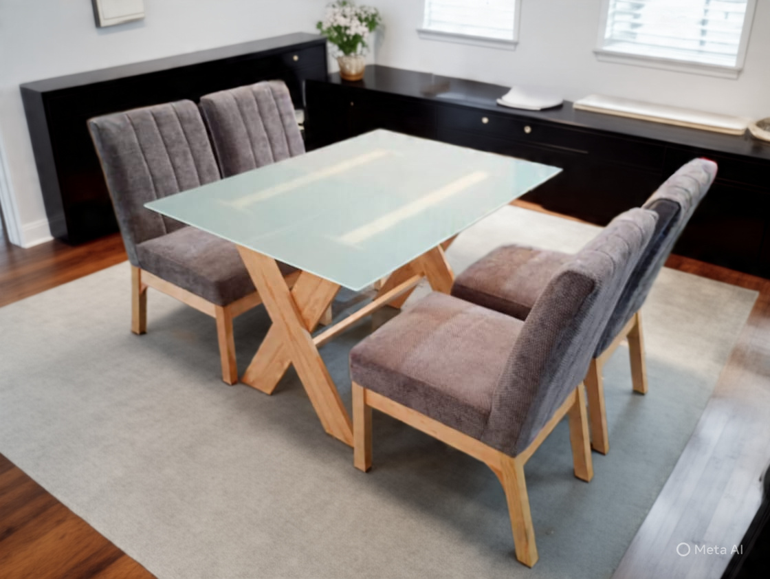 Comedor de 4 sillas