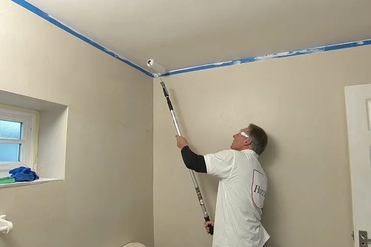 Repaint Ceiling after Drywall Work
