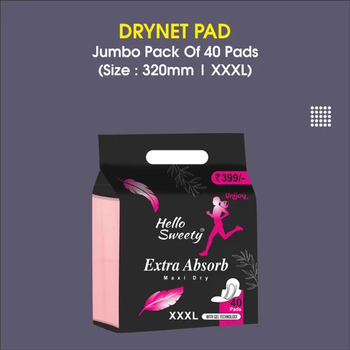Hello sweety sanitary pad 40 psc xxxl