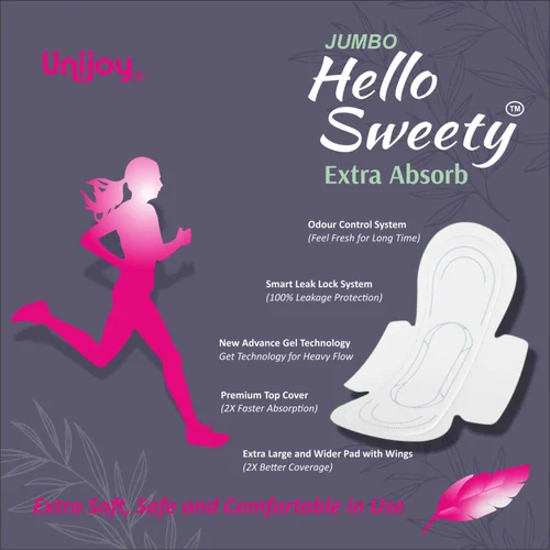 Hello sweety sanitary pad 40 psc xxxl