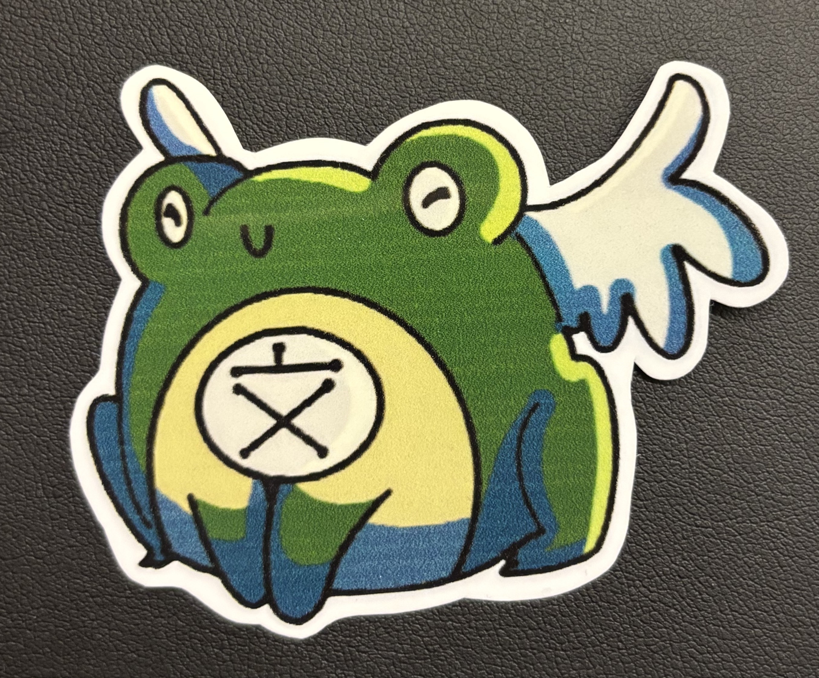 Cute Frog Sticker