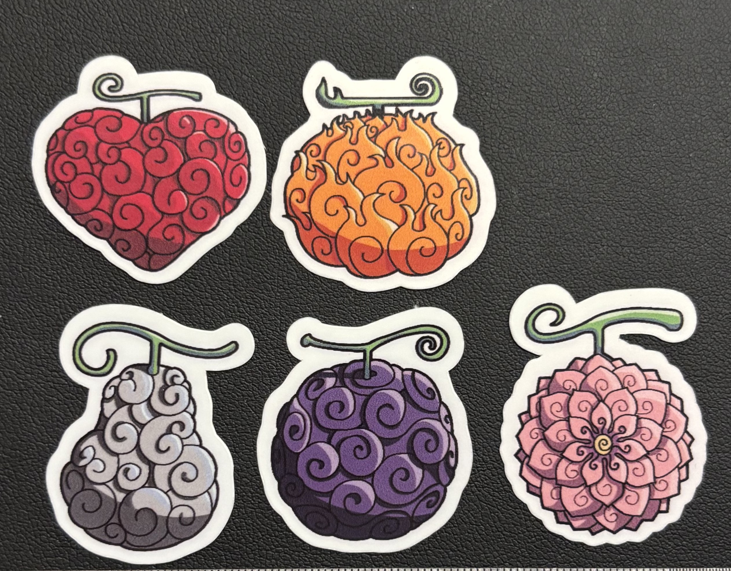 Colorful Fruit Stickers