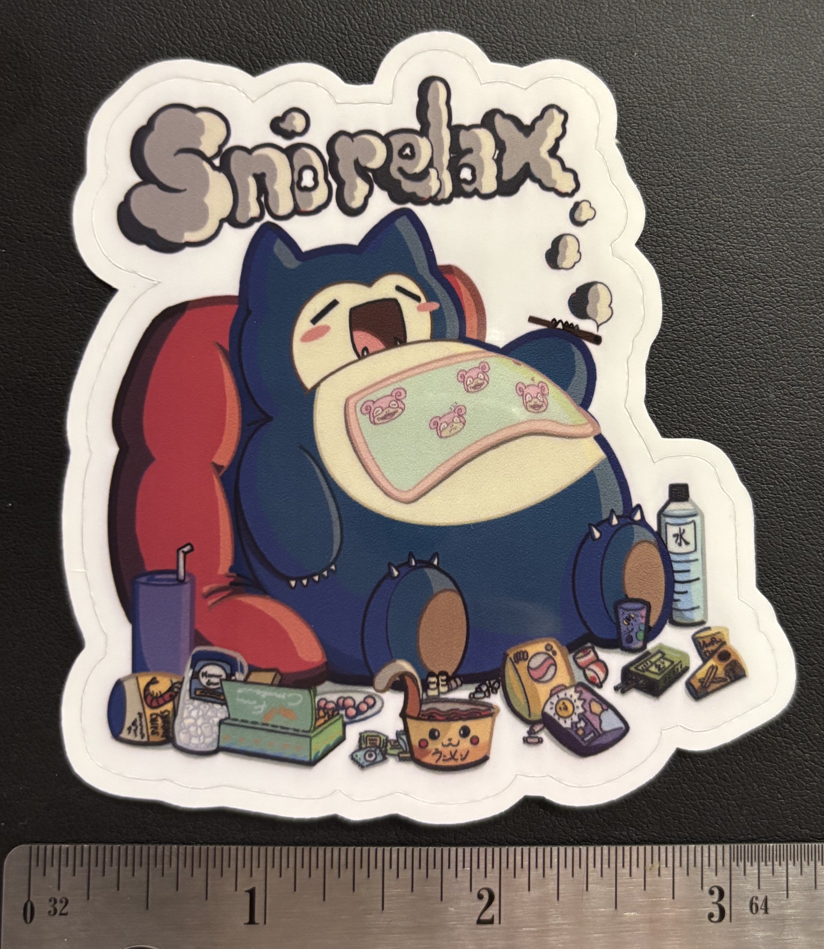 Sno Relax Sticker