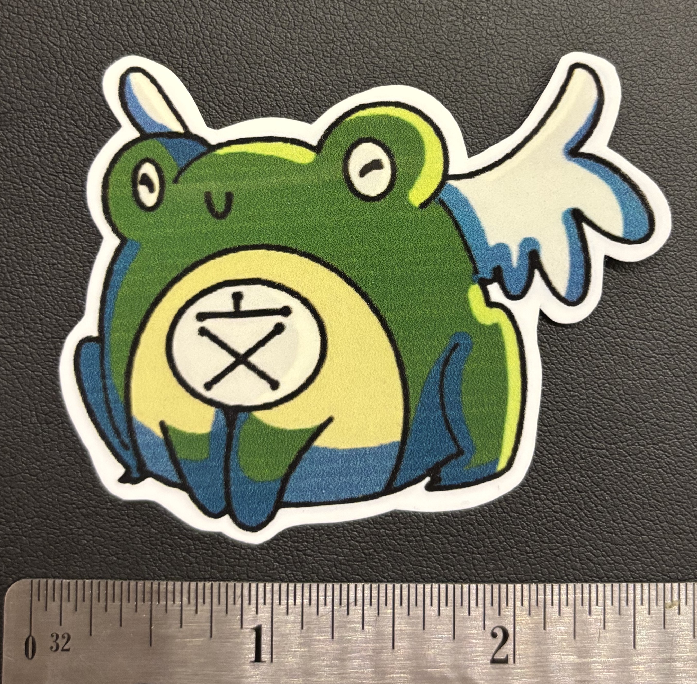 Cute Frog Sticker