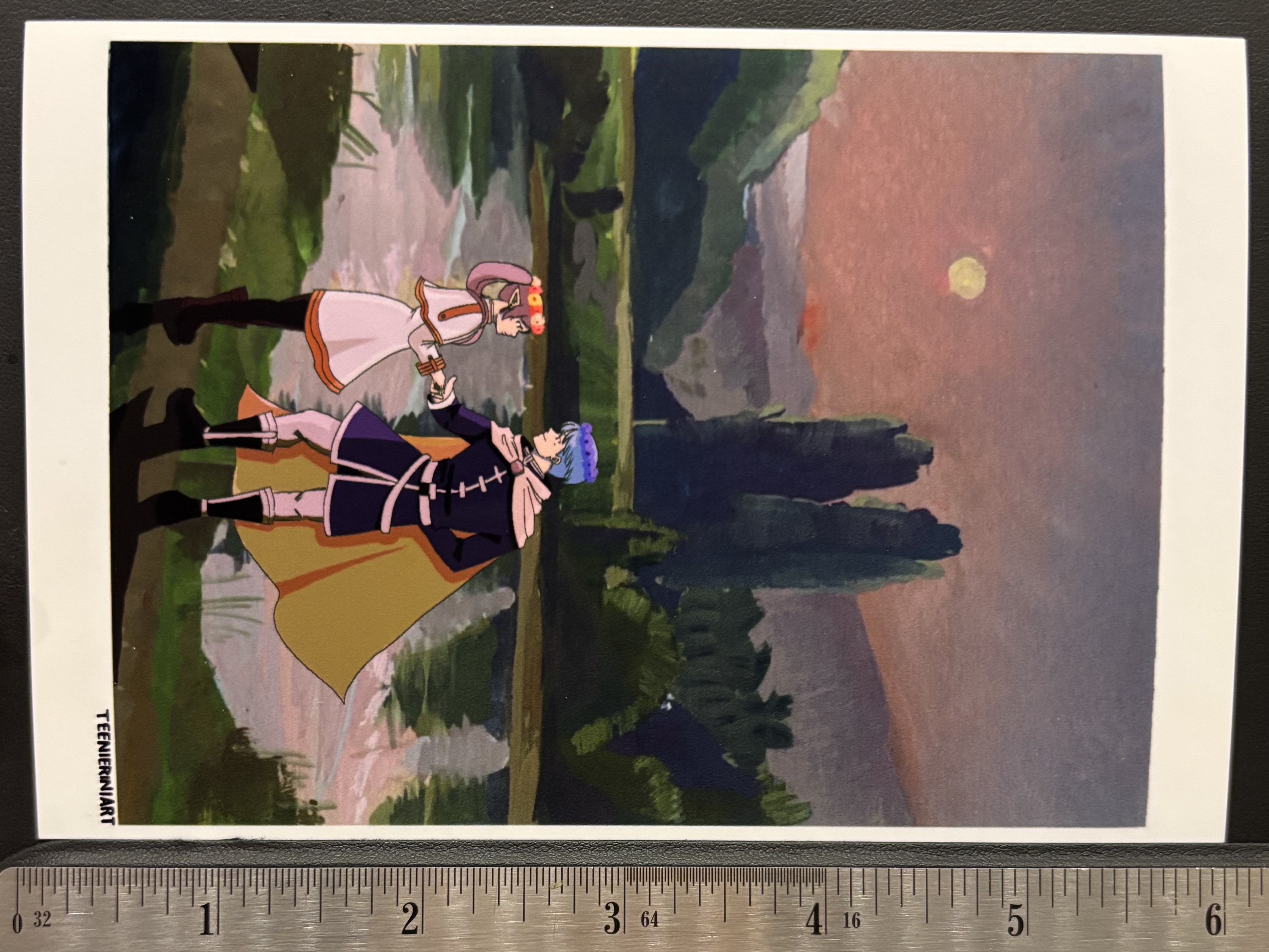 Fantasy Couple Multimedia Print