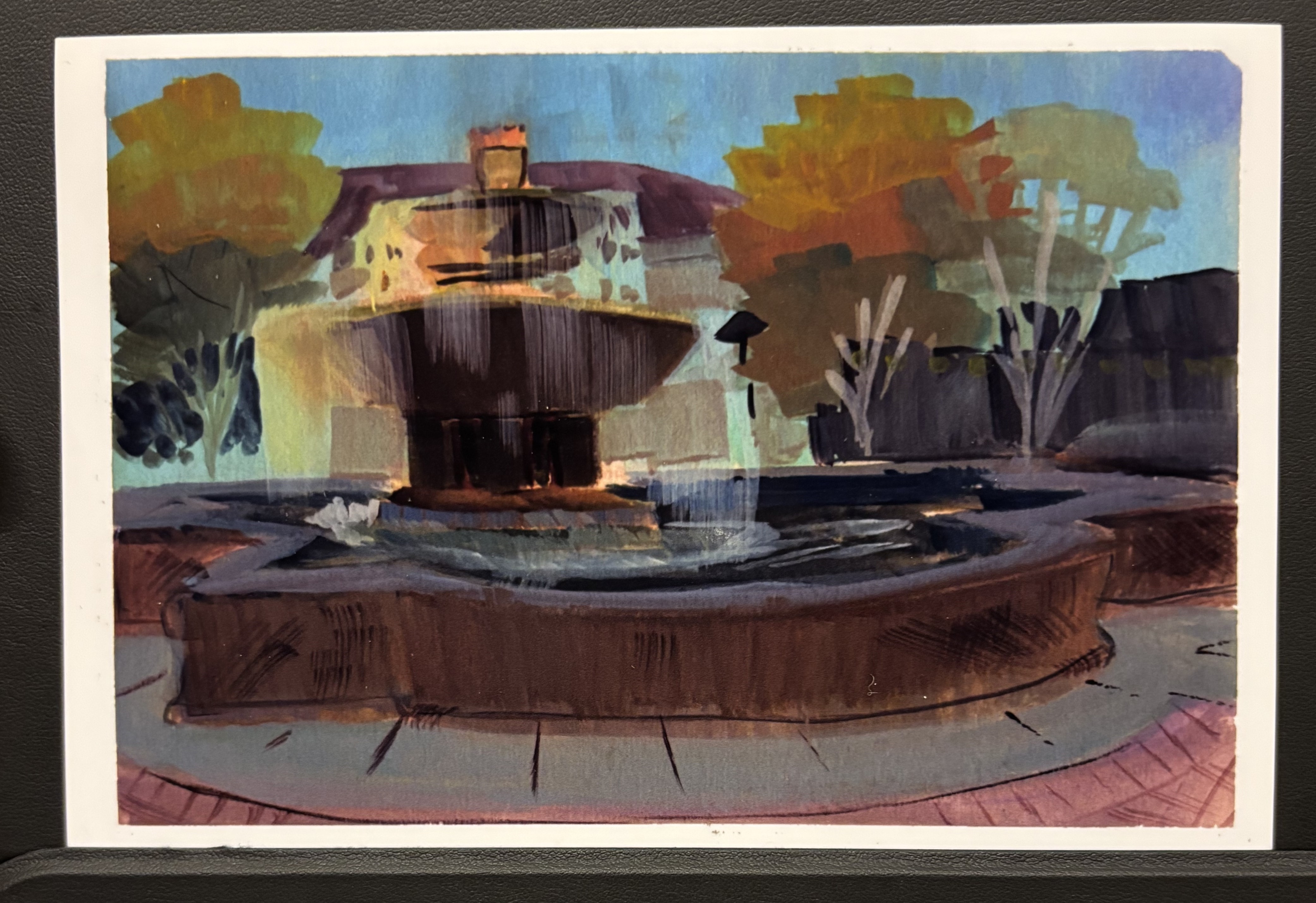 Handmade Watercolor Painting -Print